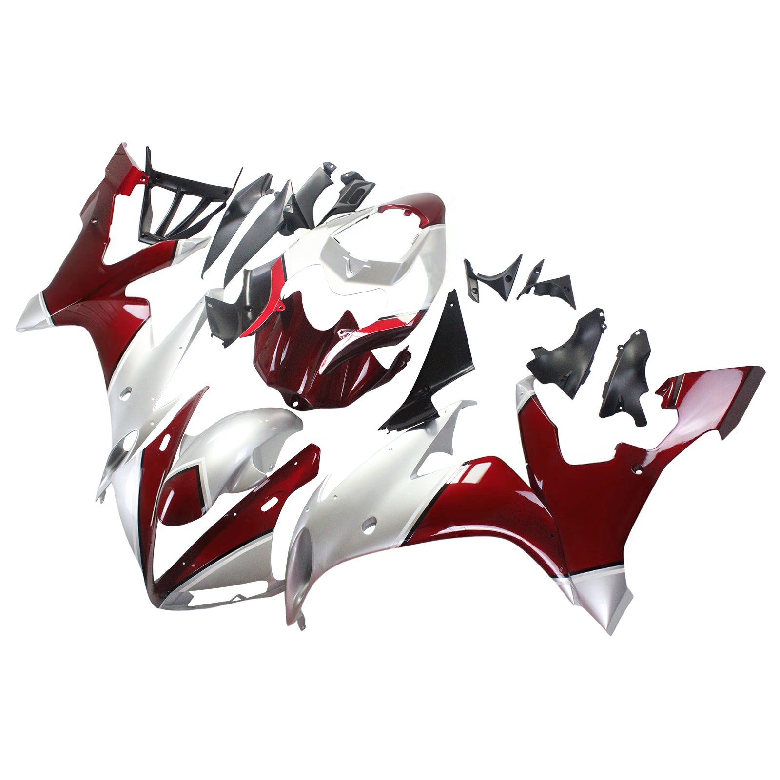 Injectie kuip kit carrosserie plastic abs geschikt voor yamaha yzf 1000 r1 2004-2006