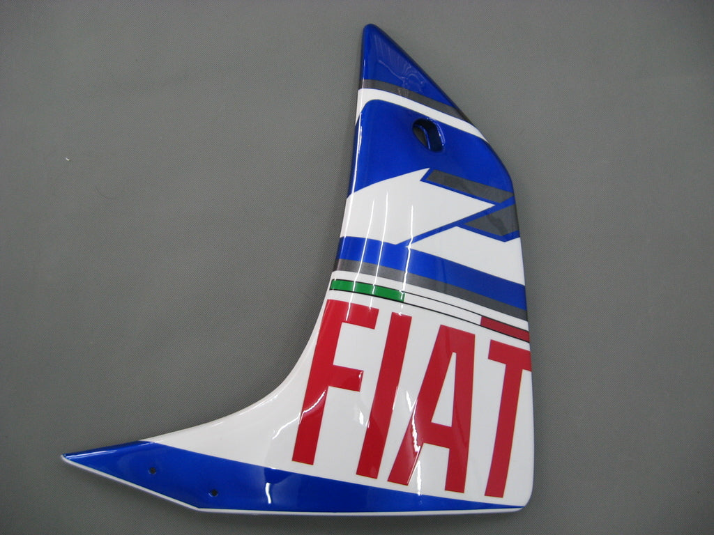 Amotopart 2007–2008 Yamaha YZF 1000 R1 Weiß&Blaues Verkleidungsset