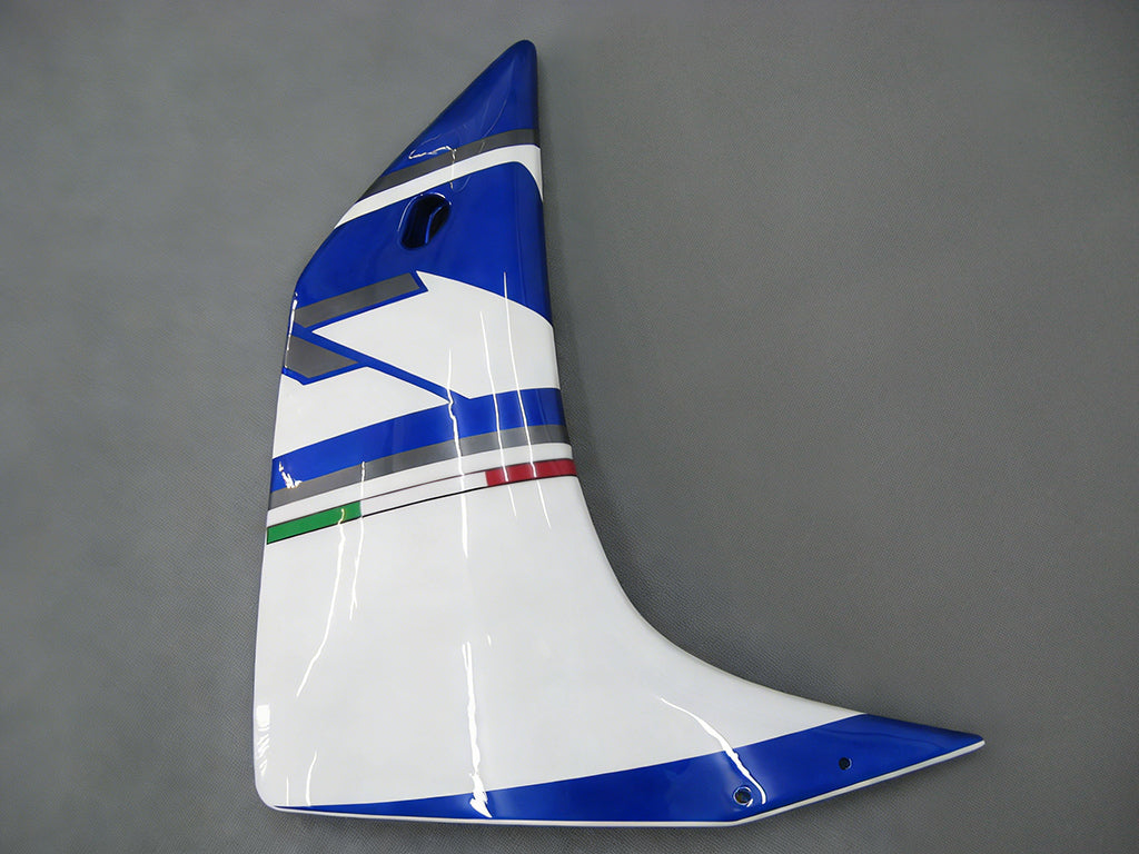 Amotopart 2007-2008 Yamaha Yzf 1000 R1 Kit de Fairing Branco e Azul