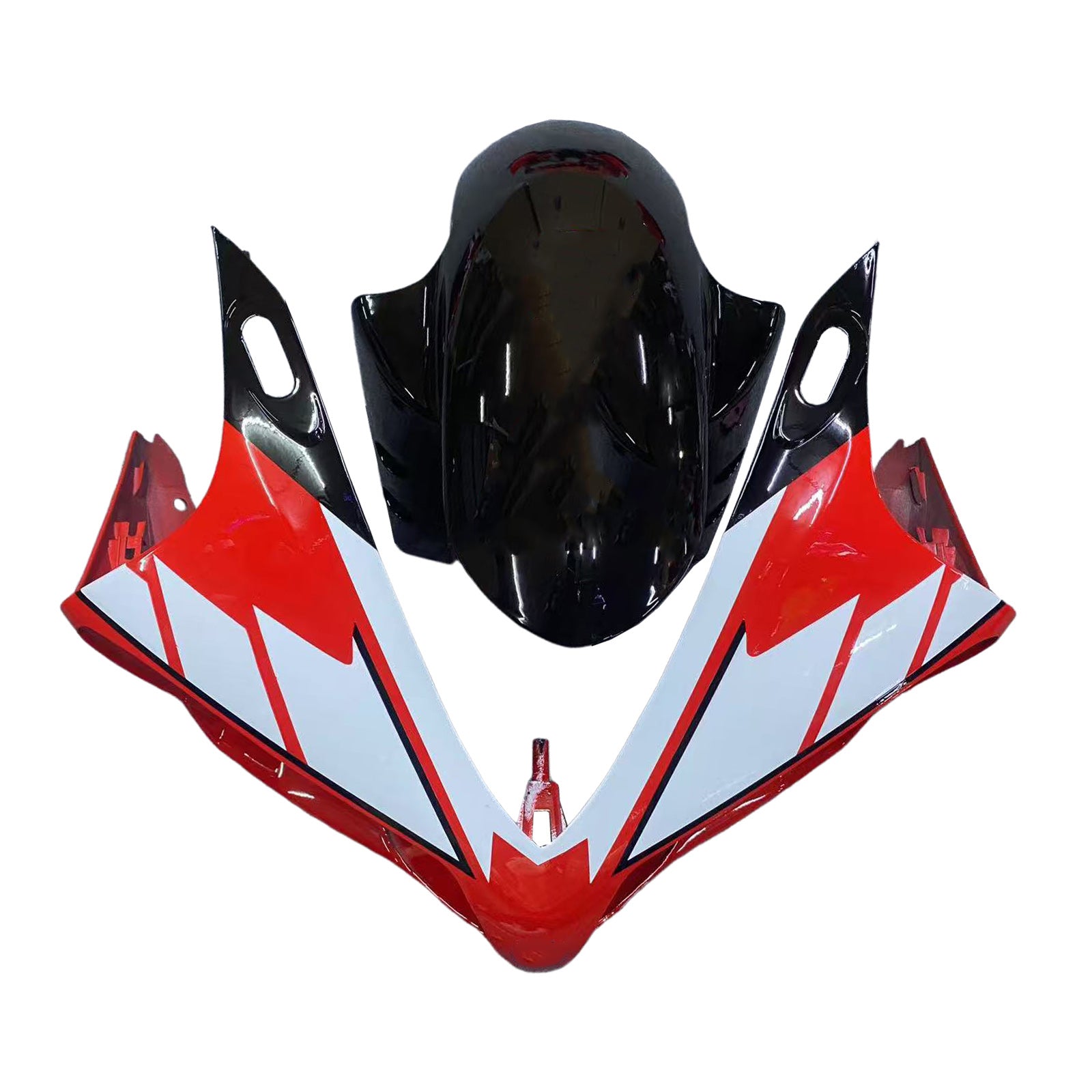 Amotopart 2007-2008 Yamaha YZF 1000 R1 Rosso e Bianco Style 5 Kit carena