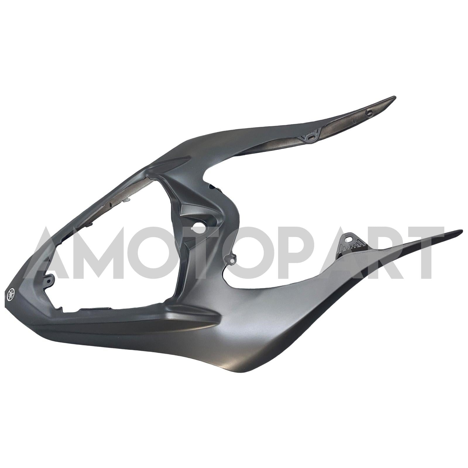 Amotopart 2007-2008 Yamaha YZF 1000 R1 Matte Black with Gold Logo Fairing Kit