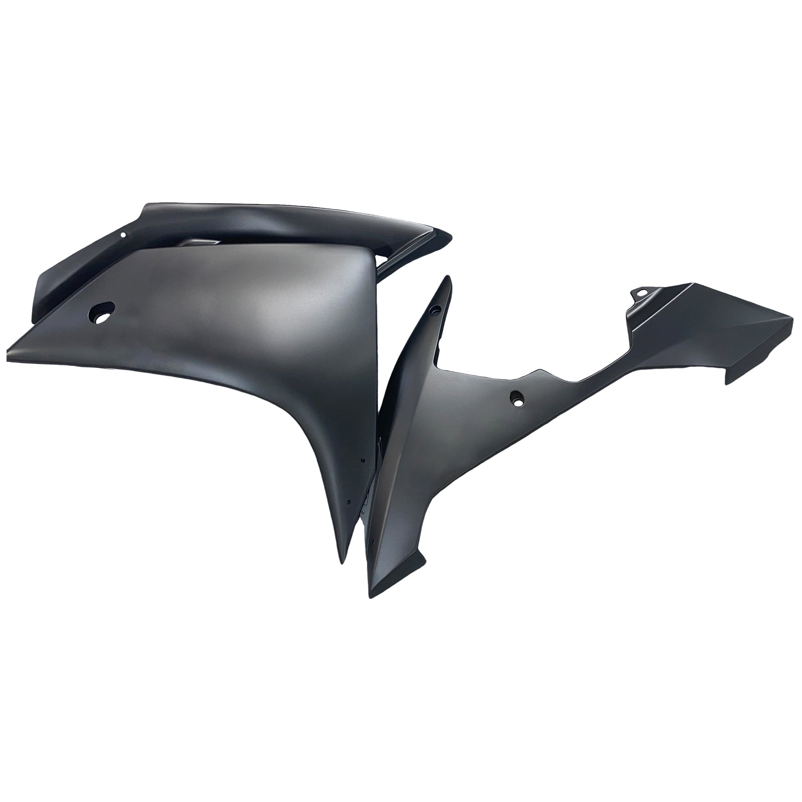 Amotopart 2007-2008 Yamaha YZF 1000 R1 Kit de carenado negro mate con logotipo dorado