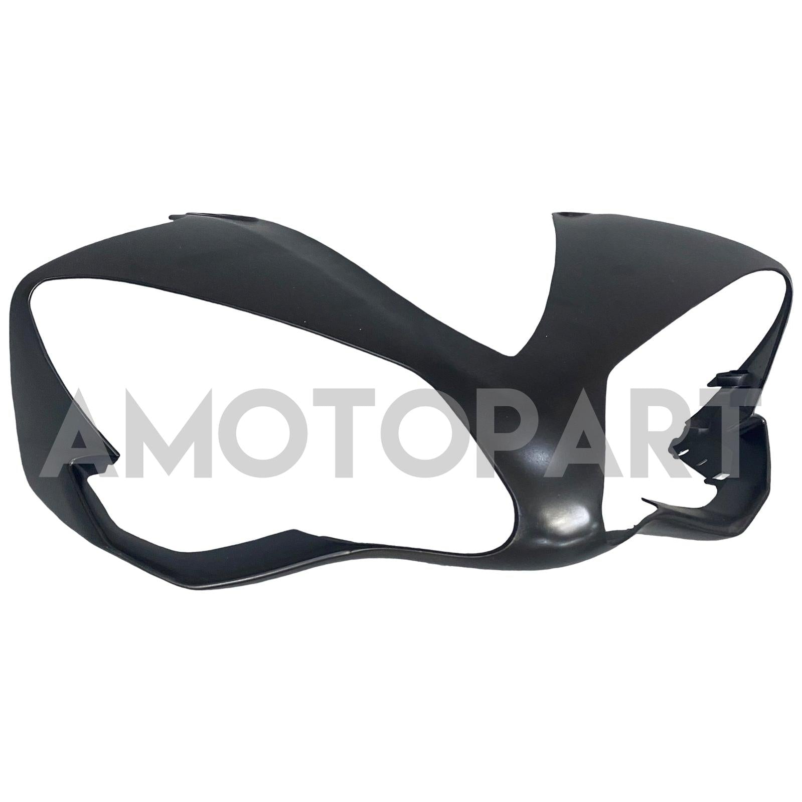 Amotopart 2007-2008 Yamaha YZF 1000 R1 Matte Black with Gold Logo Fairing Kit