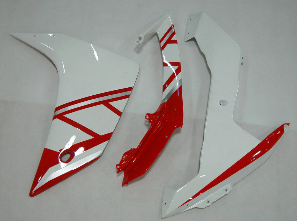 Amotopart 2007-2008 Yamaha YZF 1000 R1 Red&White Style1 Fairing Kit