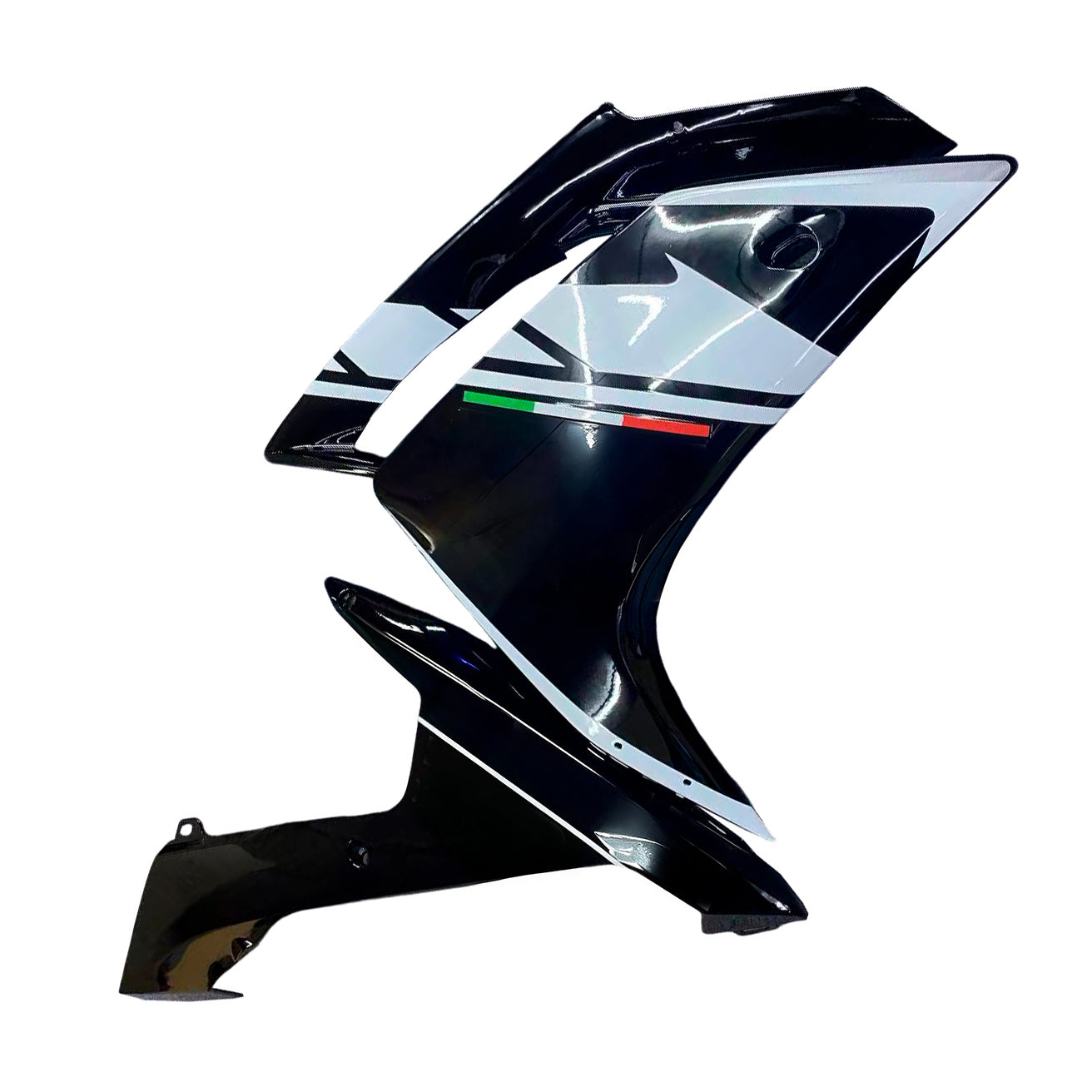 Amotopart 2007-2008 Yamaha YZF 1000 R1 Black&White Style3 Fairing Kit