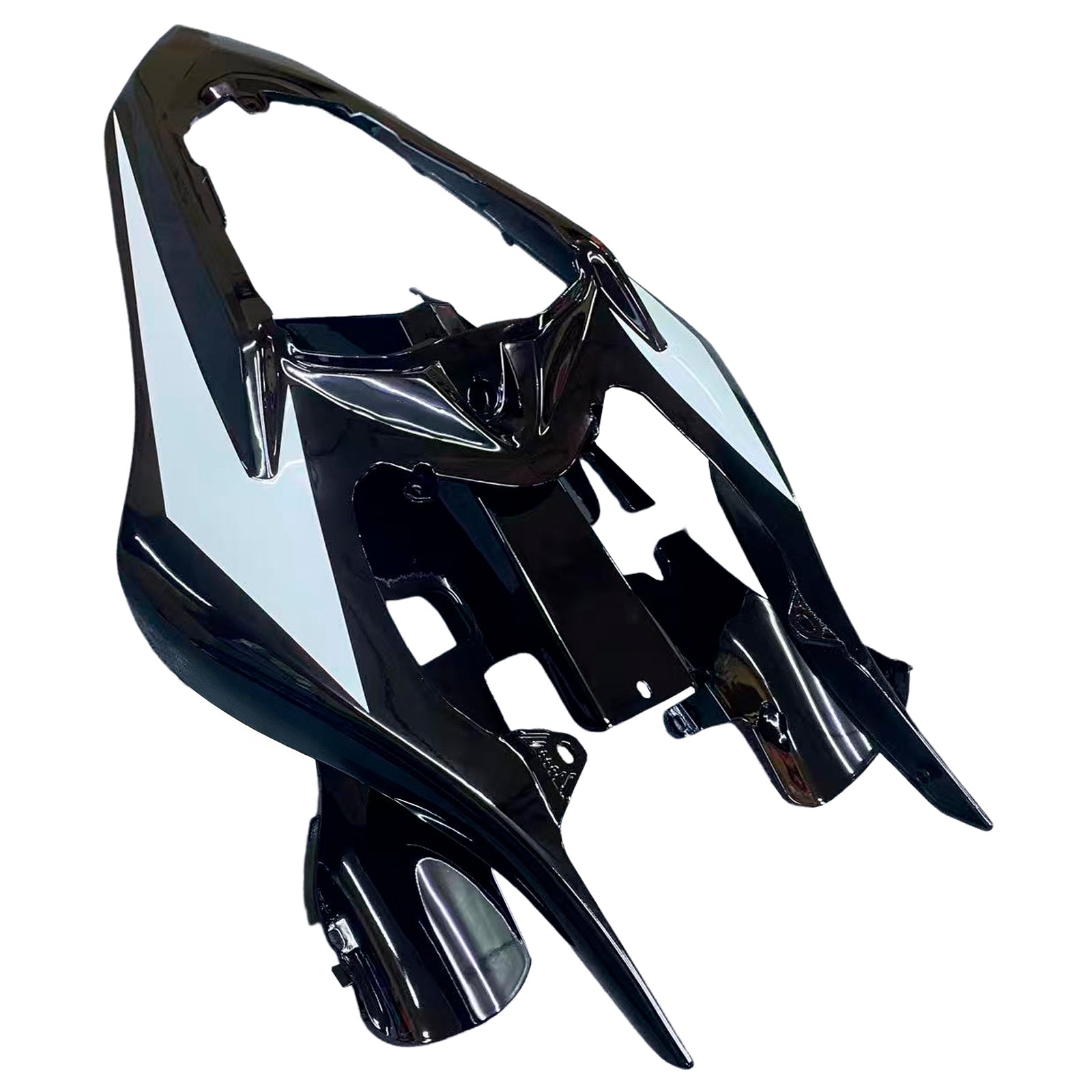 Amotopart 2007-2008 Yamaha YZF 1000 R1 Black&White Style3 Fairing Kit