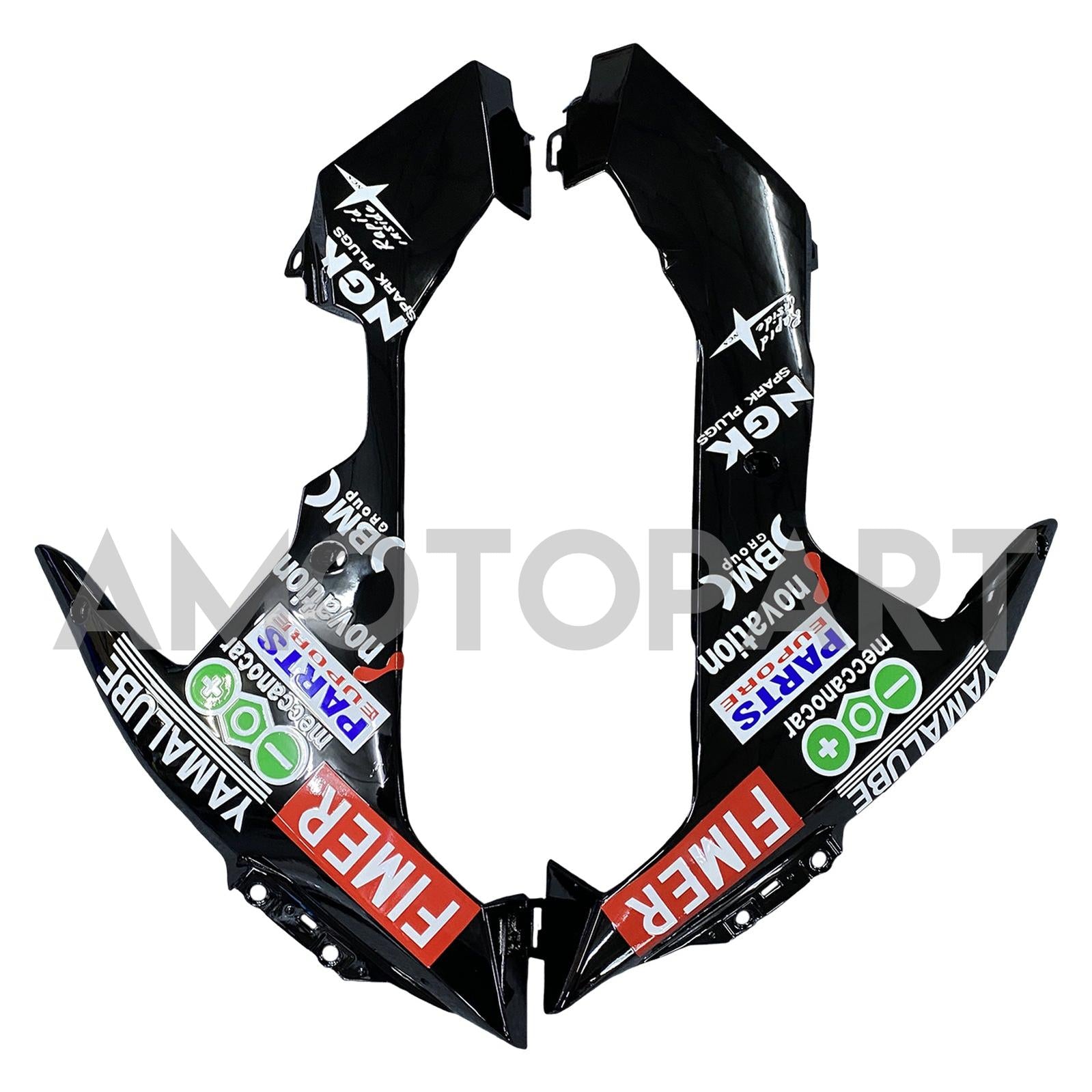 Amotopart 2007-2008 Yamaha YZF 1000 R1 Blue&Black Style6 Fairing Kit