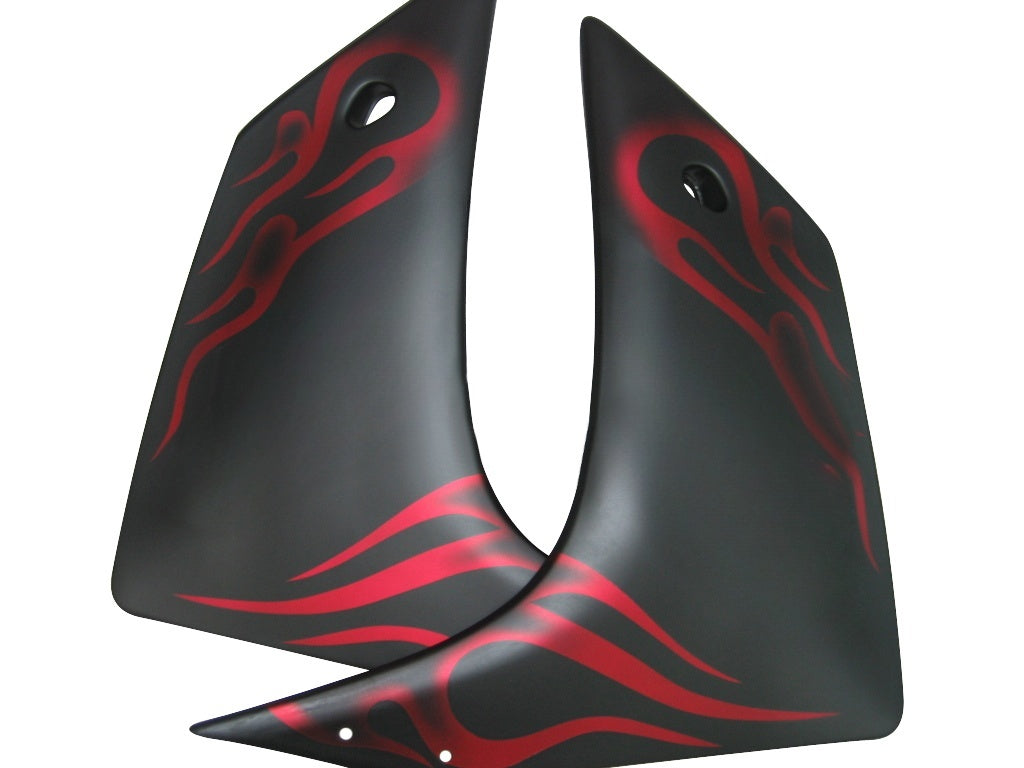 Amotopart 2007-2008 Yamaha YZF-R1 Matte Red Flame Fairing Kit