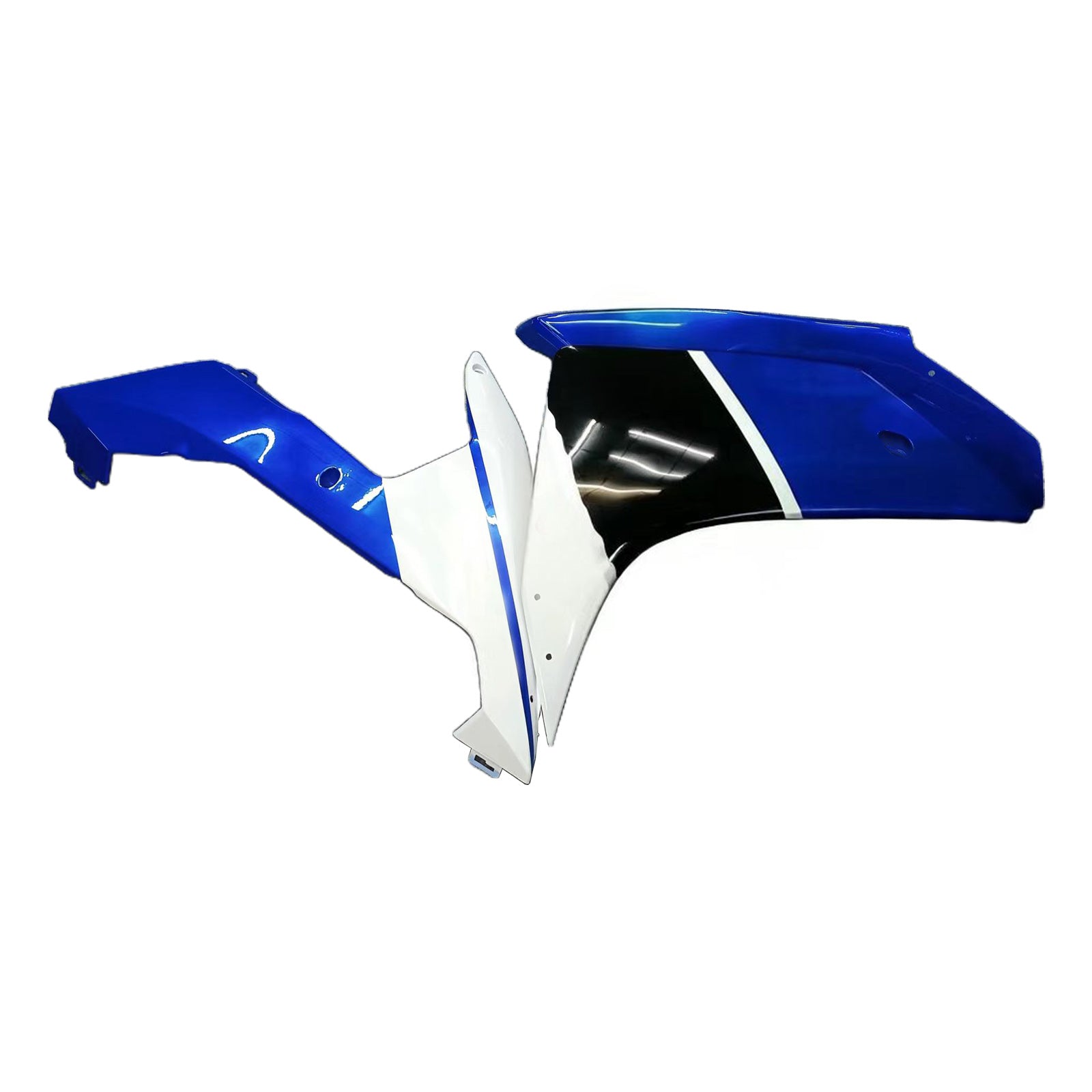 Amotopart 2007-2008 Yamaha YZF 1000 R1 Blue & Black Styl3 Fairing Kit