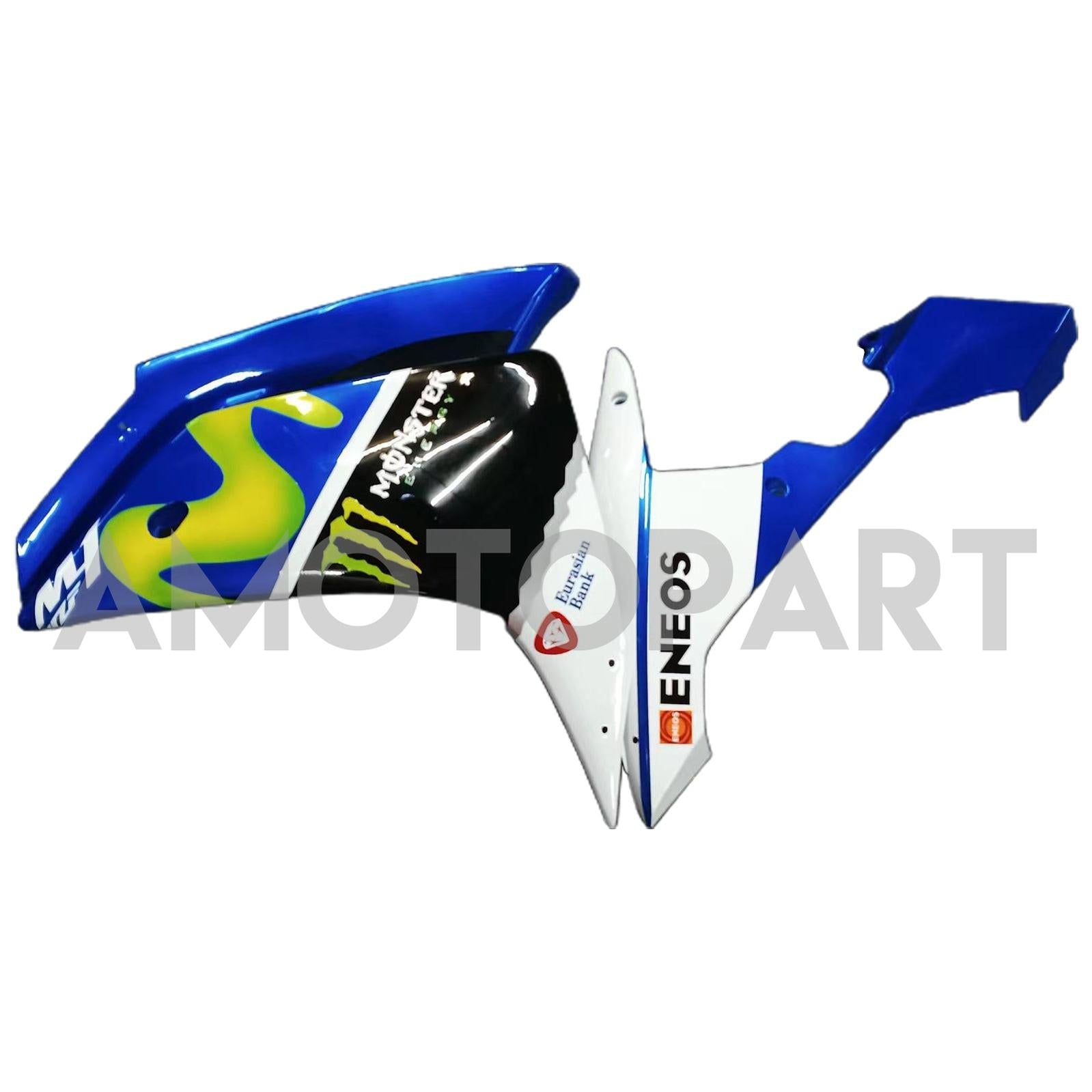 Amotopart 2007-2008 Yamaha YZF 1000 R1 Blue&Black Style3 Fairing Kit