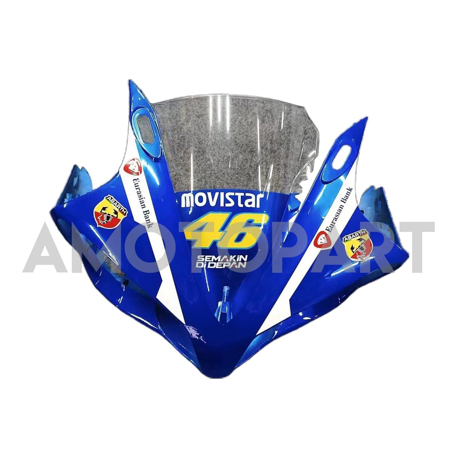 Amotopart 2007-2008 Yamaha YZF 1000 R1 Blue&Black Style3 Fairing Kit