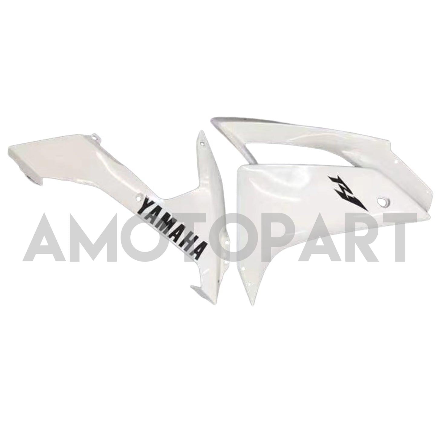 Amotopart Yamaha 2007-2008 YZF 1000 R1 White Fairing Kit