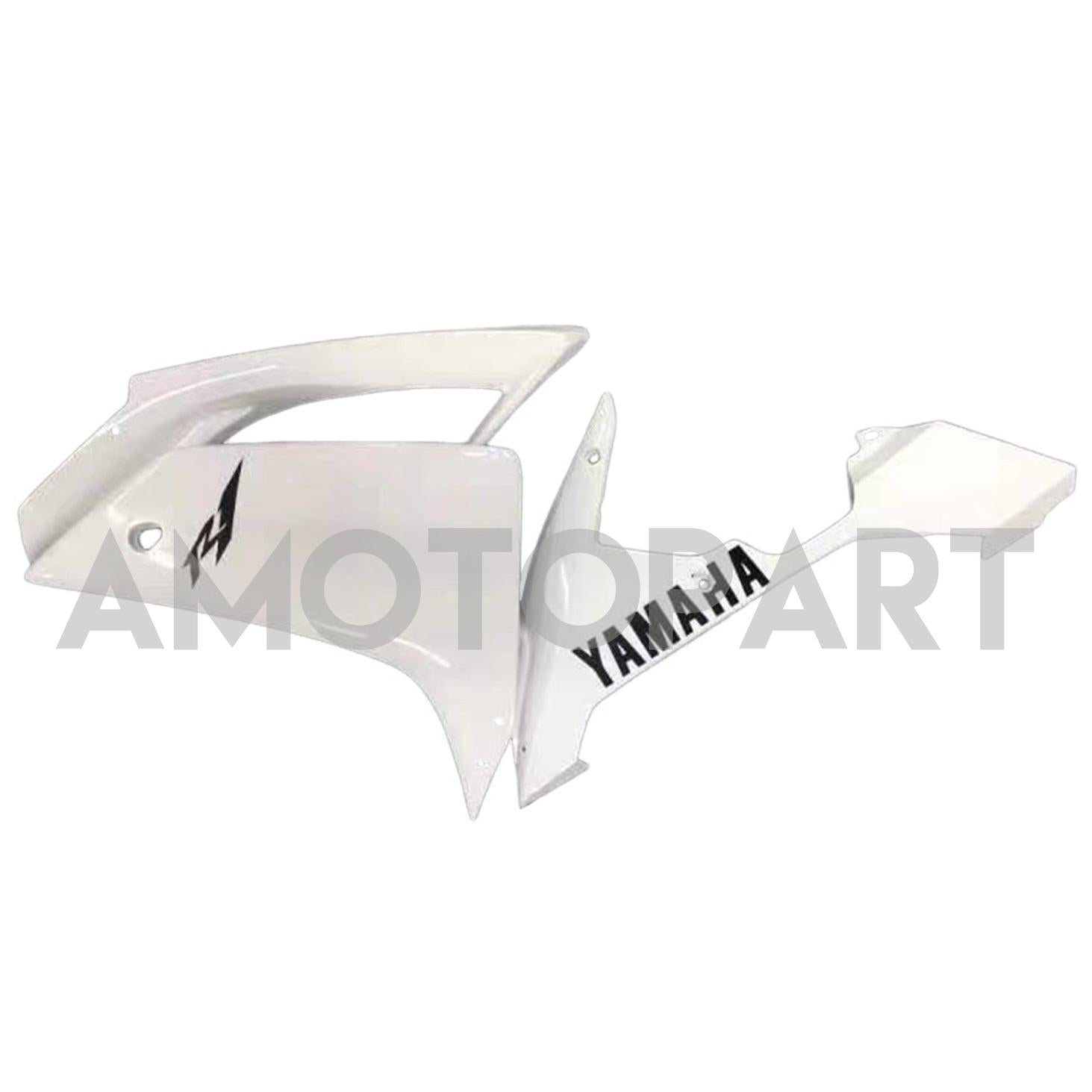 Amotopart Yamaha 2007-2008 YZF 1000 R1 White Fairing Kit