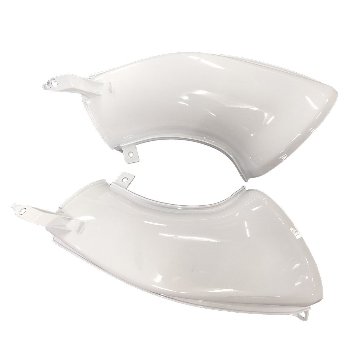 Amotopart Yamaha 2007–2008 YZF 1000 R1 weißes Verkleidungsset