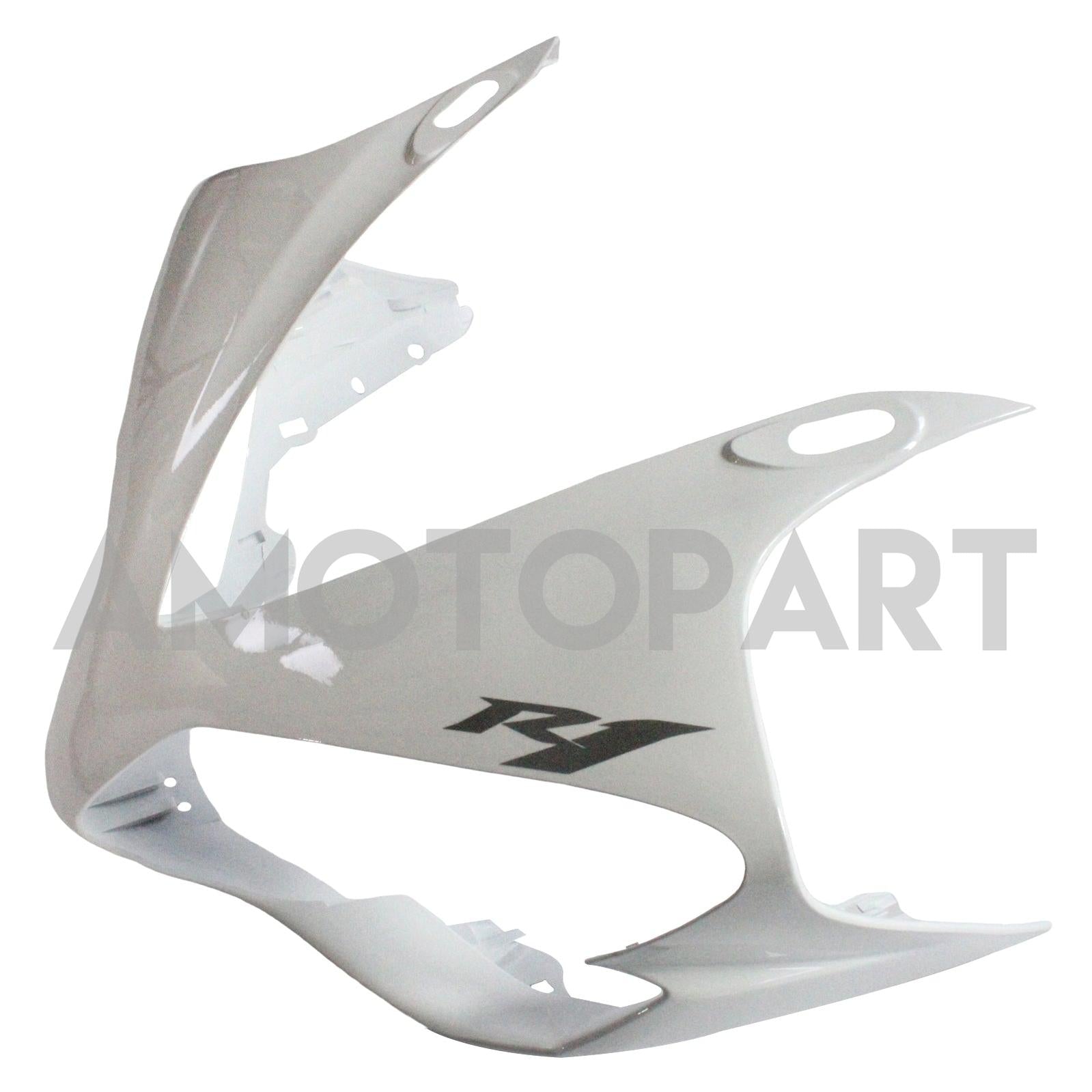 Amotopart Yamaha 2007-2008 YZF 1000 R1 Kit de carenagem branca