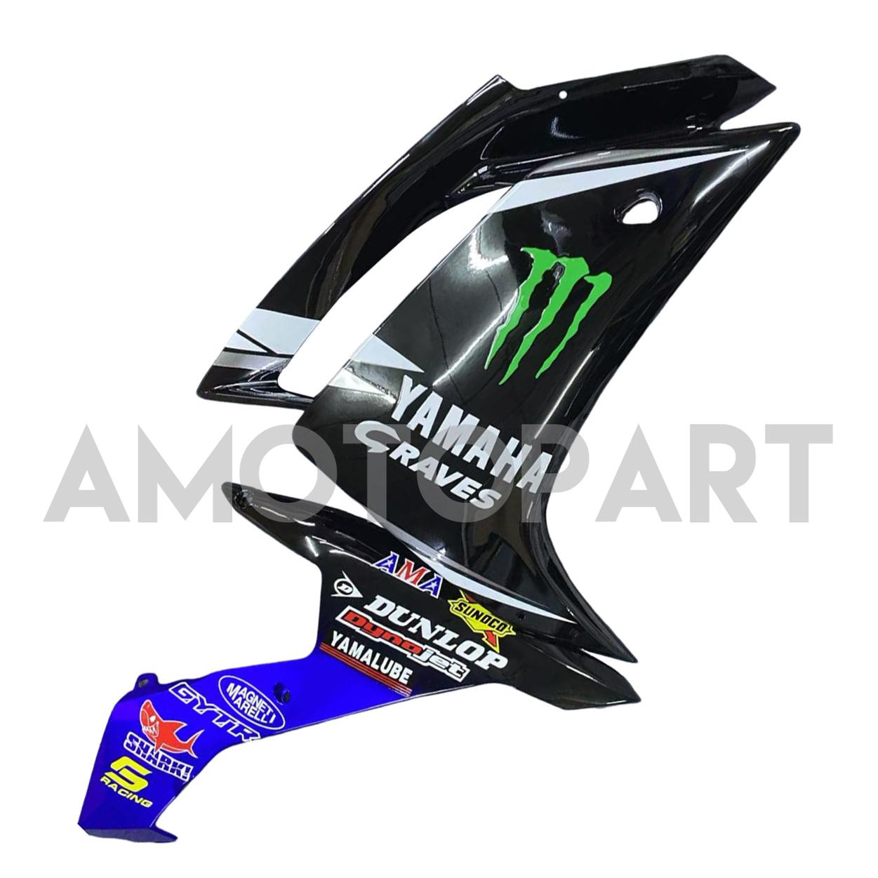Amotopart Yamaha 2007-2008 YZF 1000 R1 Monster Fairing Kit