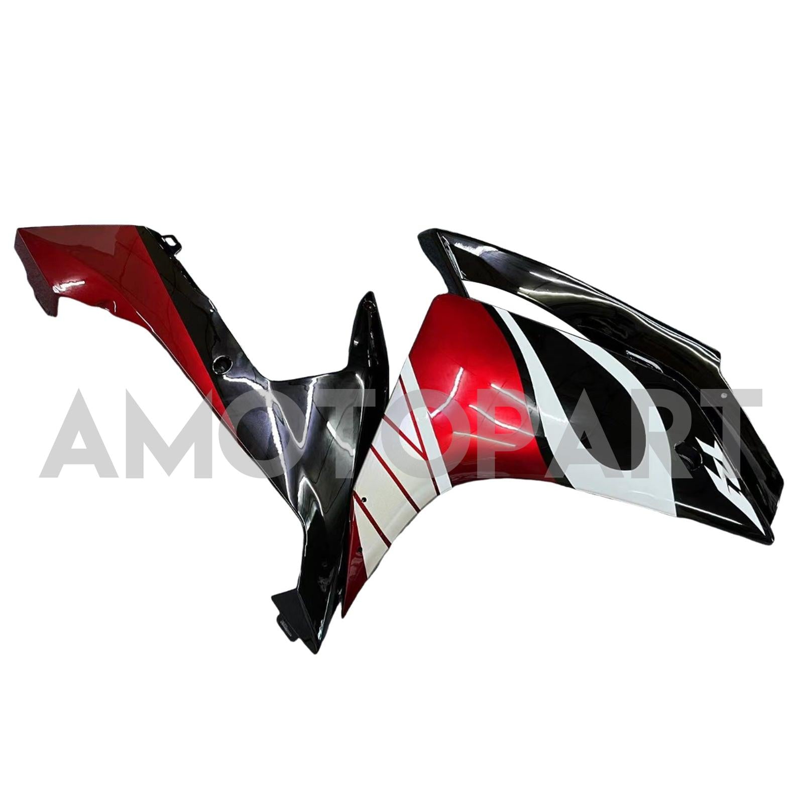 Amotopart Yamaha YZF 1000 R1 2007-2008 Red&Black Fairing Kit
