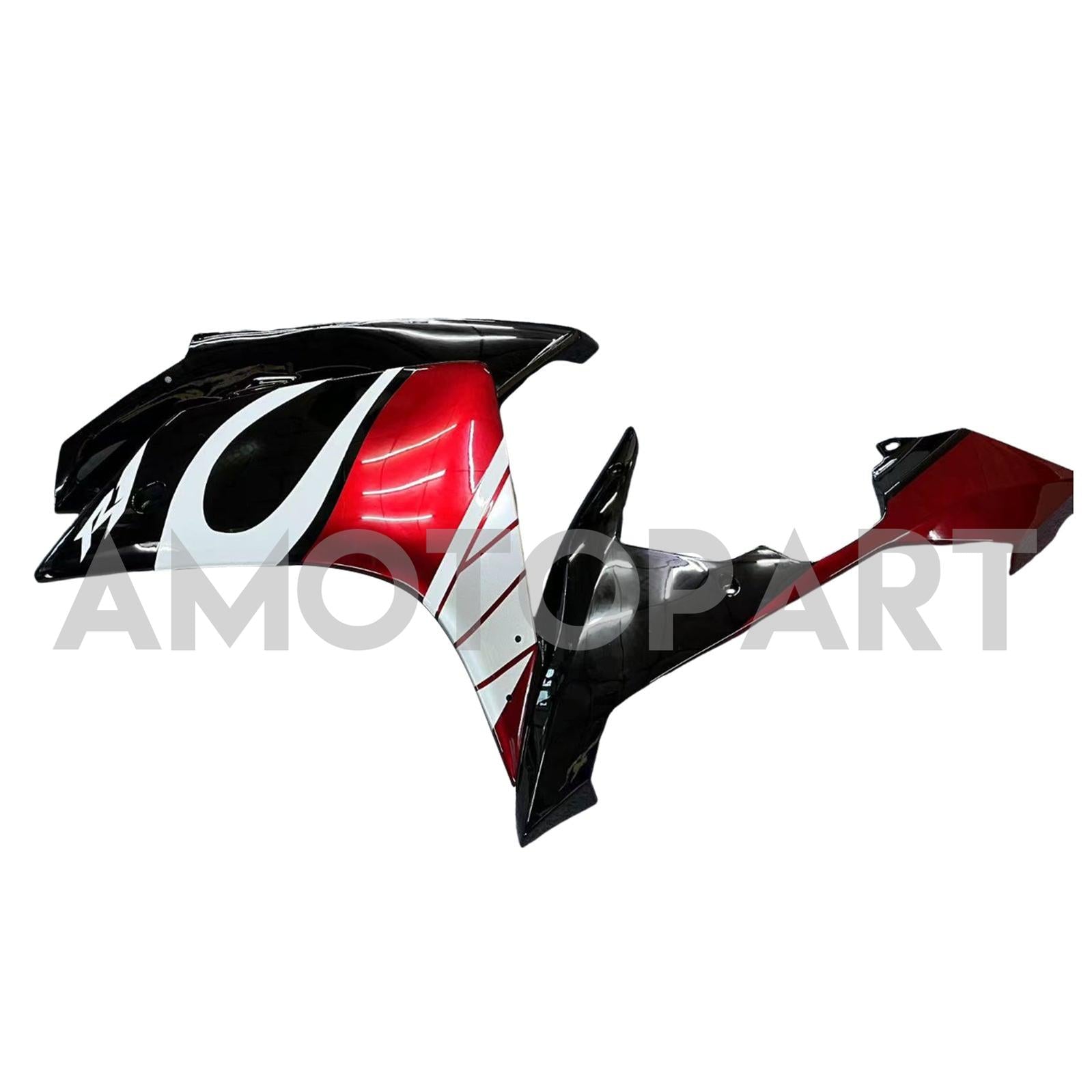 Amotopart Yamaha YZF 1000 R1 2007-2008 Red&Black Fairing Kit