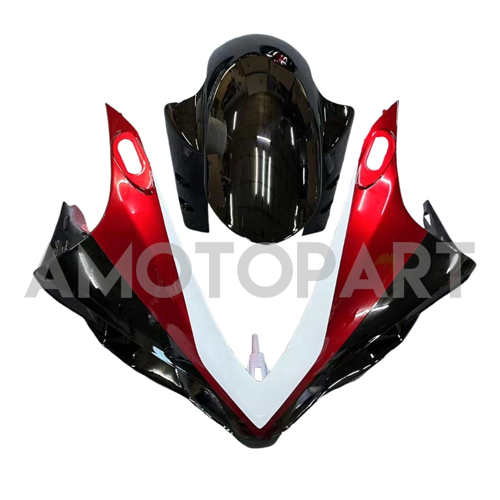 Amotopart Yamaha YZF 1000 R1 2007-2008 Red&Black Fairing Kit