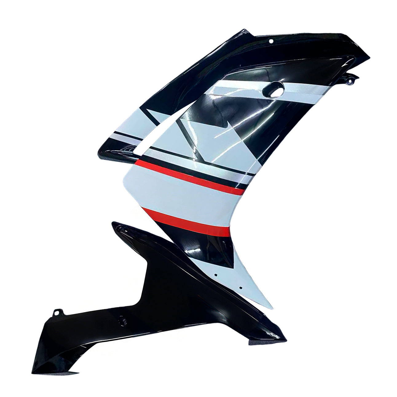 Amotopart Yamaha YZF 1000 R1 2007-2008 Black White Fairing Kit