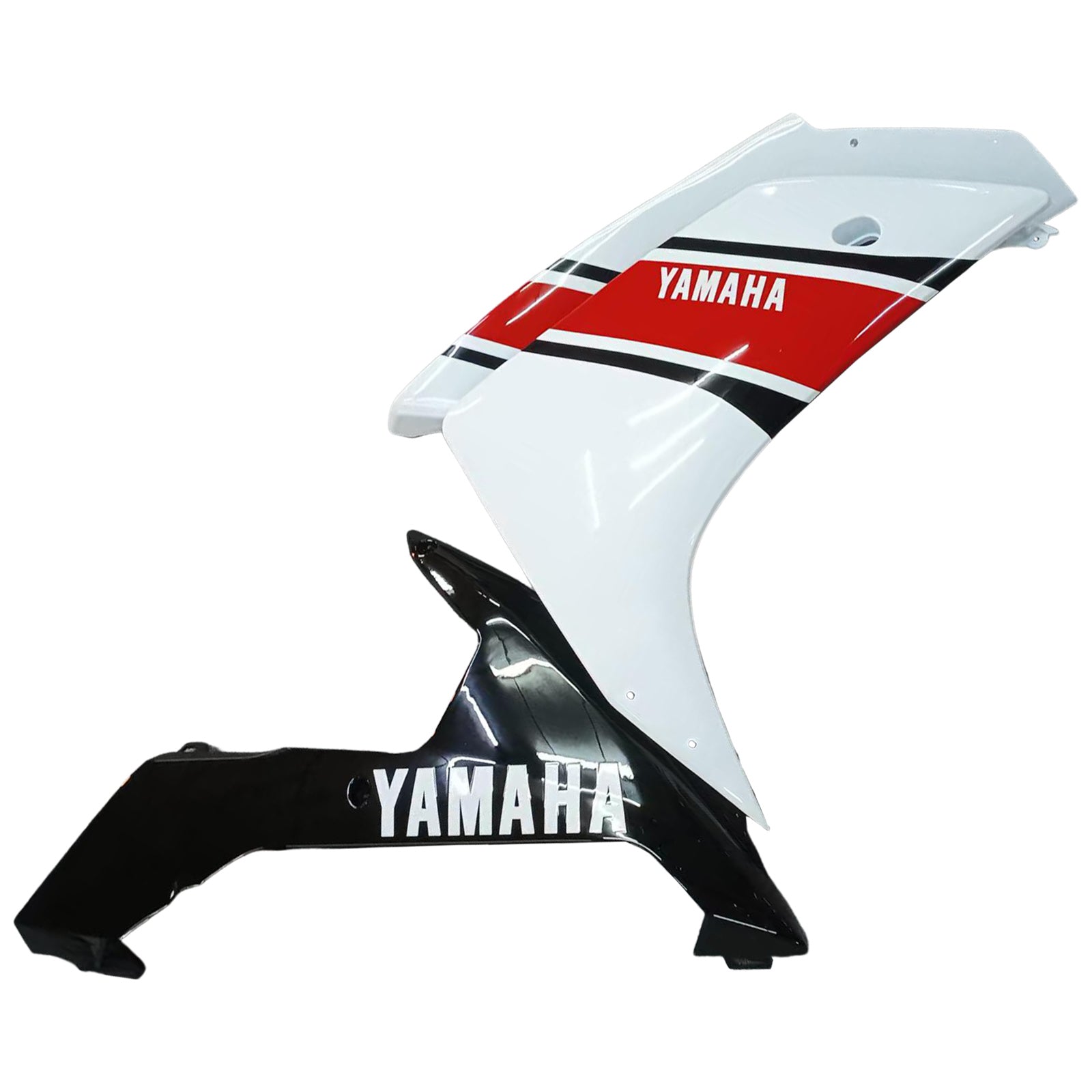 Amotopart 2007-2008 Yamaha YZF 1000 R1 Red & White Fairing Kit