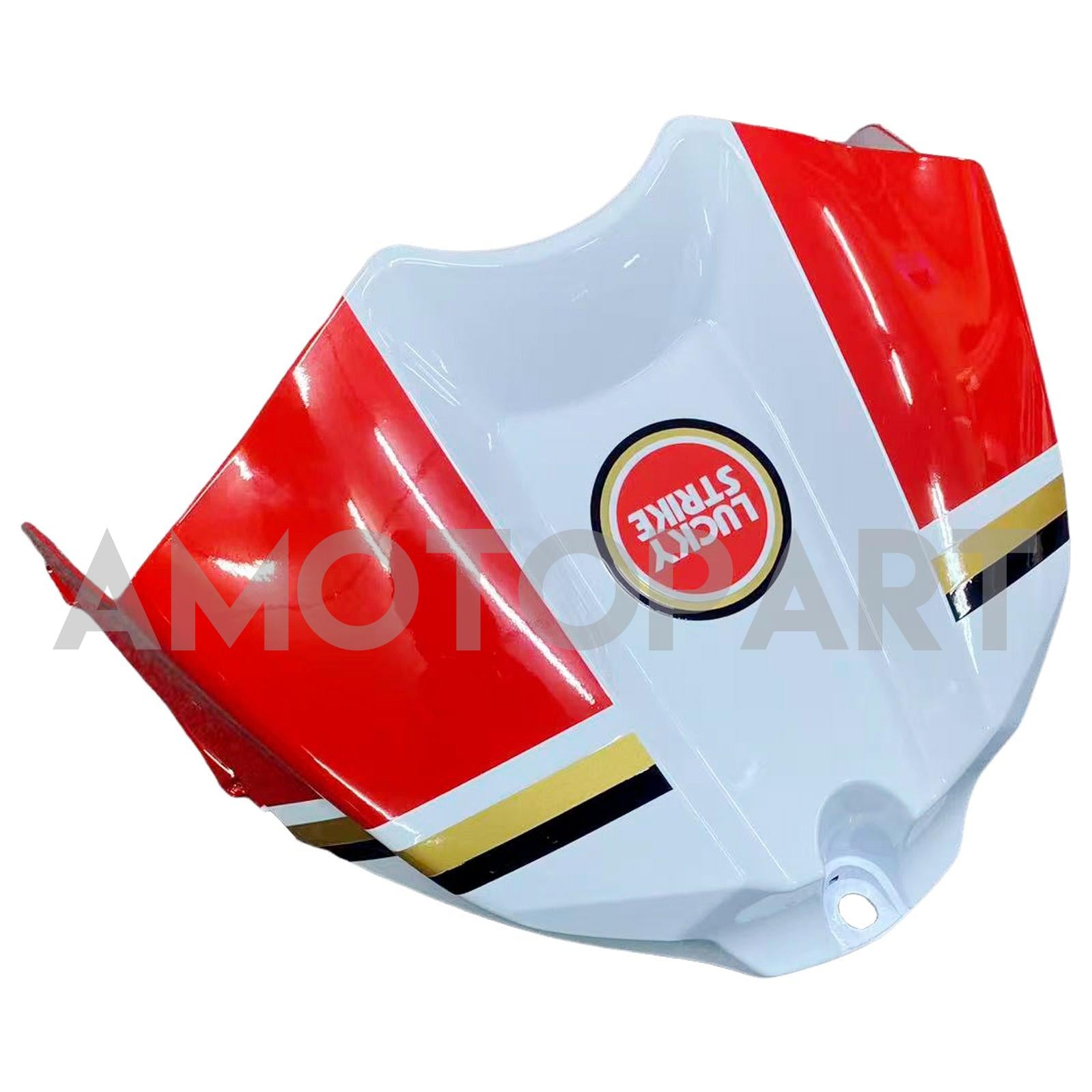 Amotopart 2009-2011 Yamaha YZF 1000 R1 White&Red Lucky Strike Style4 Fairing Kit
