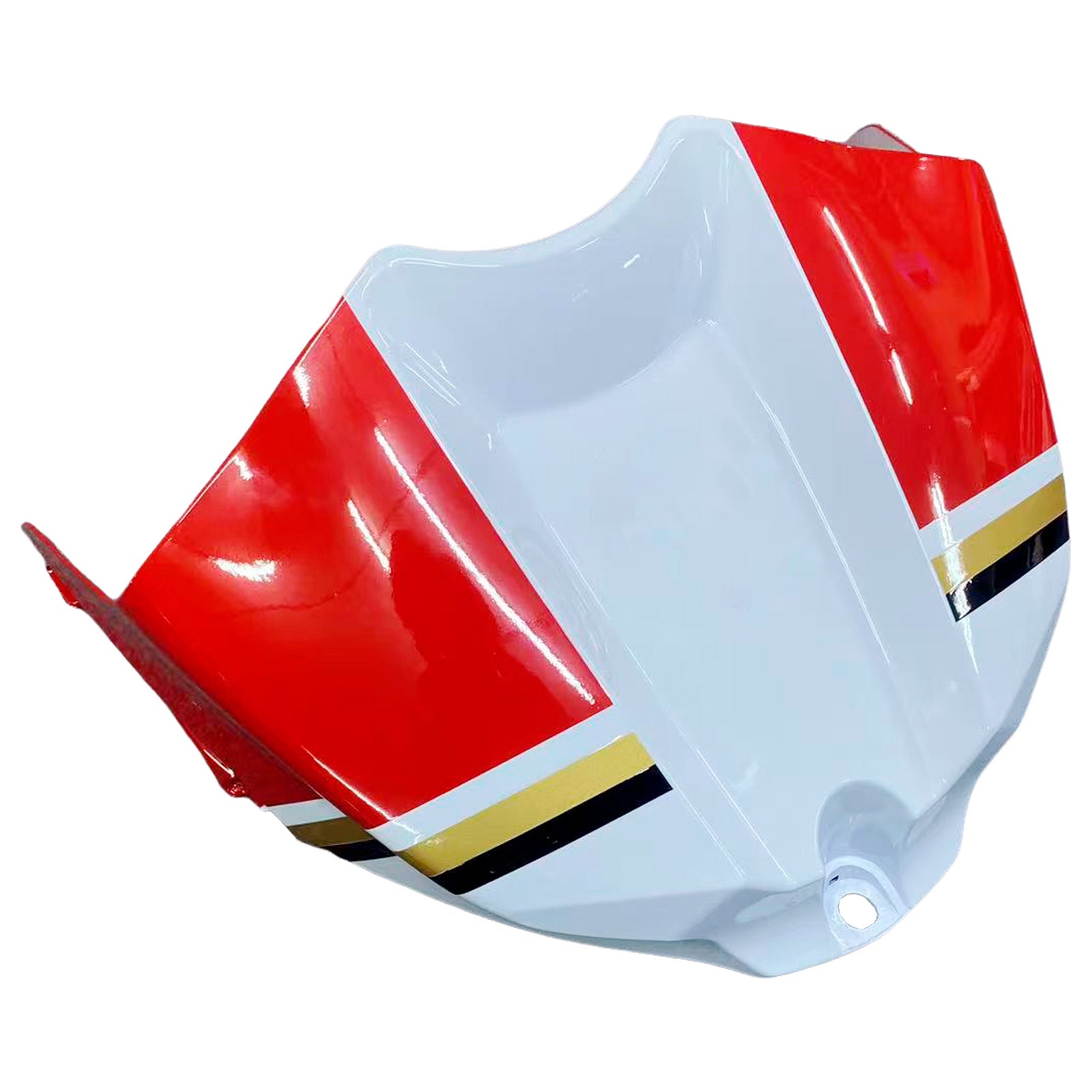 Amotopart 2009-2011 Yamaha YZF 1000 R1 White&Red Lucky Strike Style4 Fairing Kit