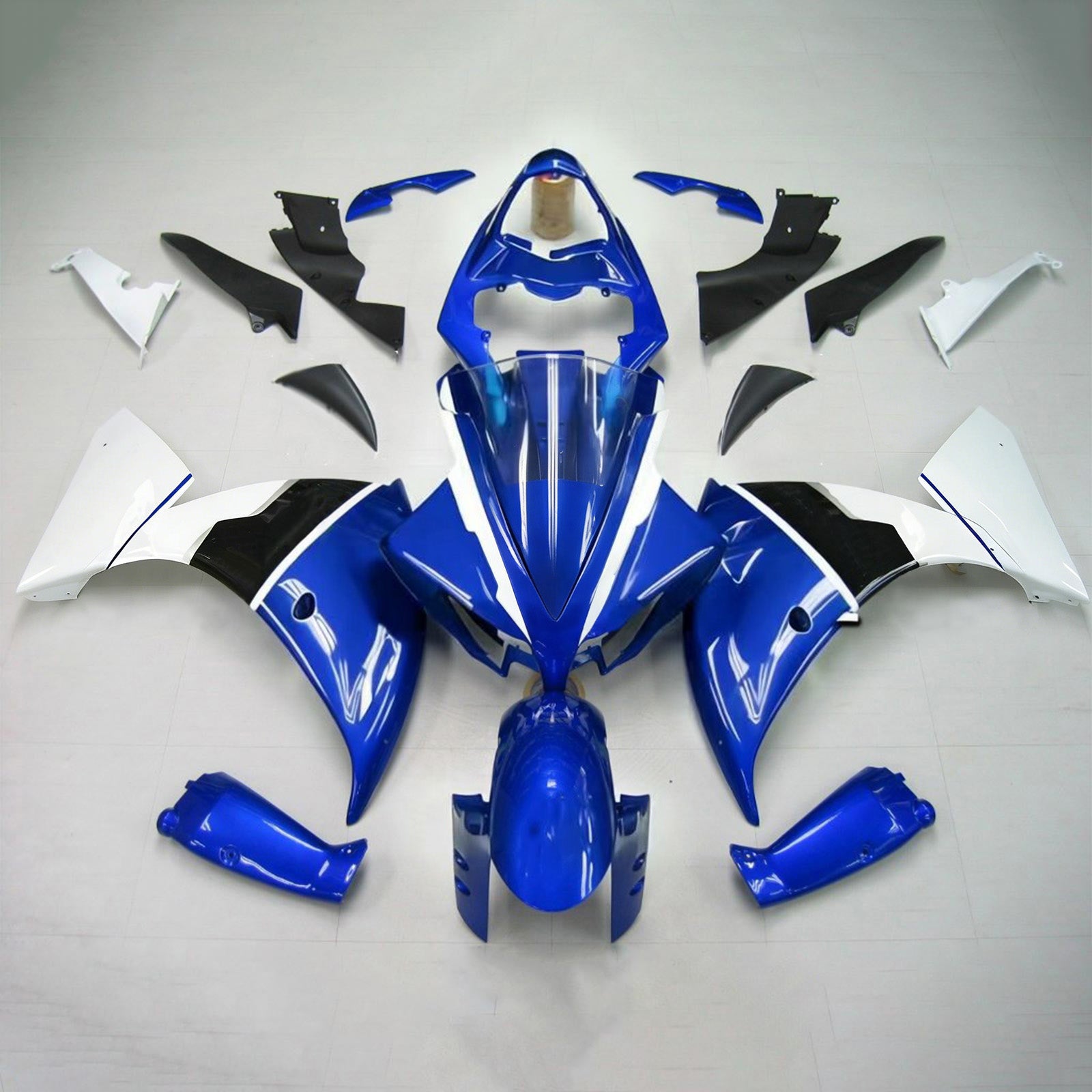 Injection Fairing Kit Karrosseri Plast ABS passer til Yamaha YZF 1000 R1 2009-2011