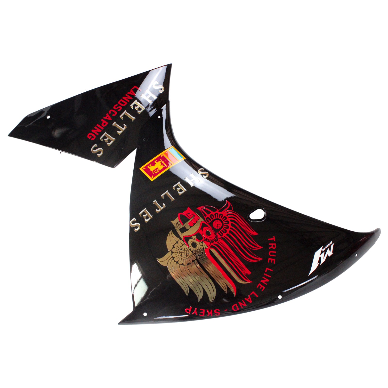 Amotopart 2009-2011 YZF 1000 R1 Yamaha Black Fairing Kit