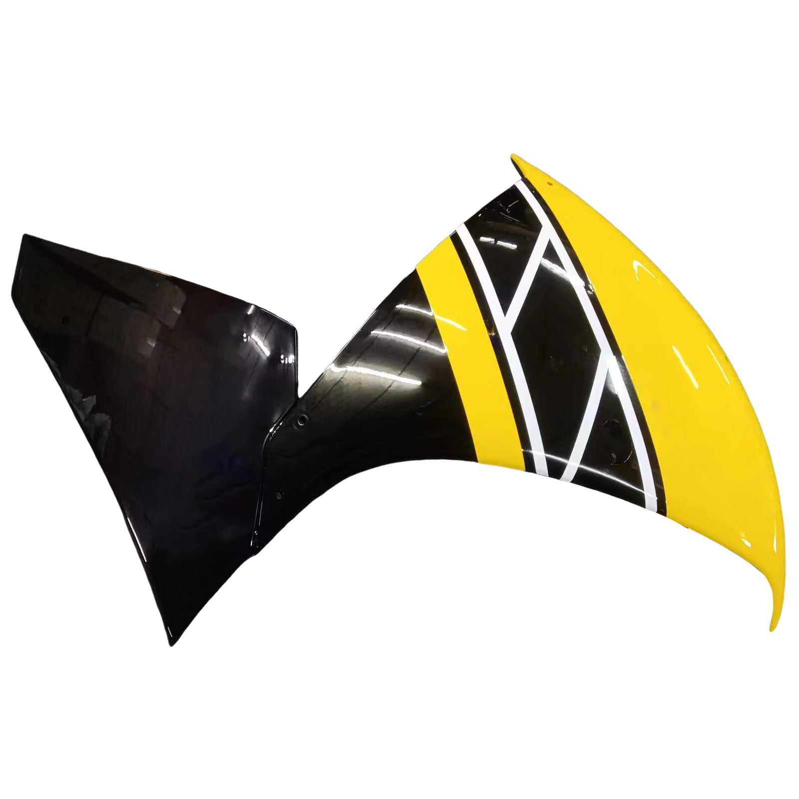 Amotopart 2009-2011 Yamaha YZF 1000 R1 Yellow&Black Fairing Kit
