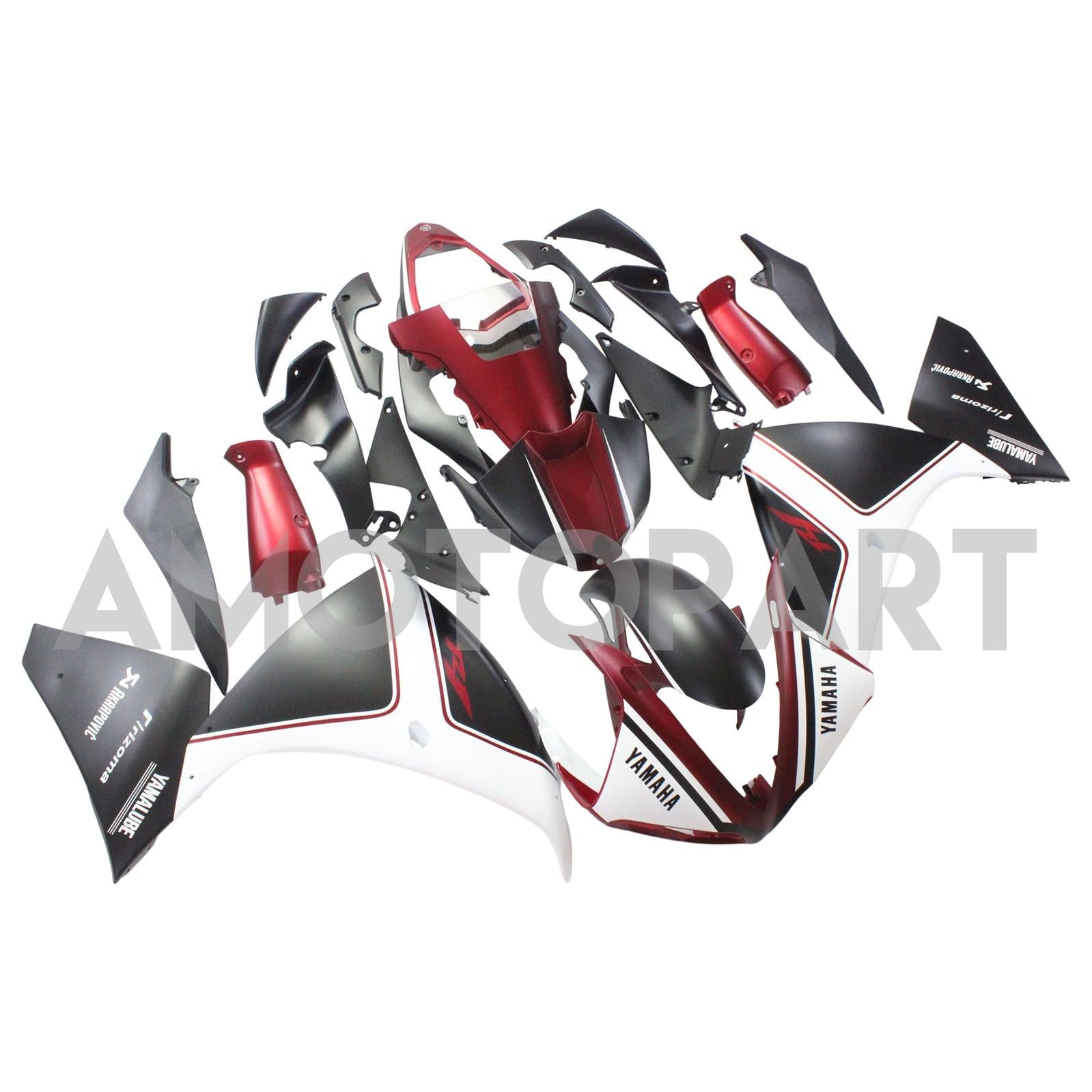 Amotopart Yamaha 2009-2011 YZF 1000 R1 Fairing Kit