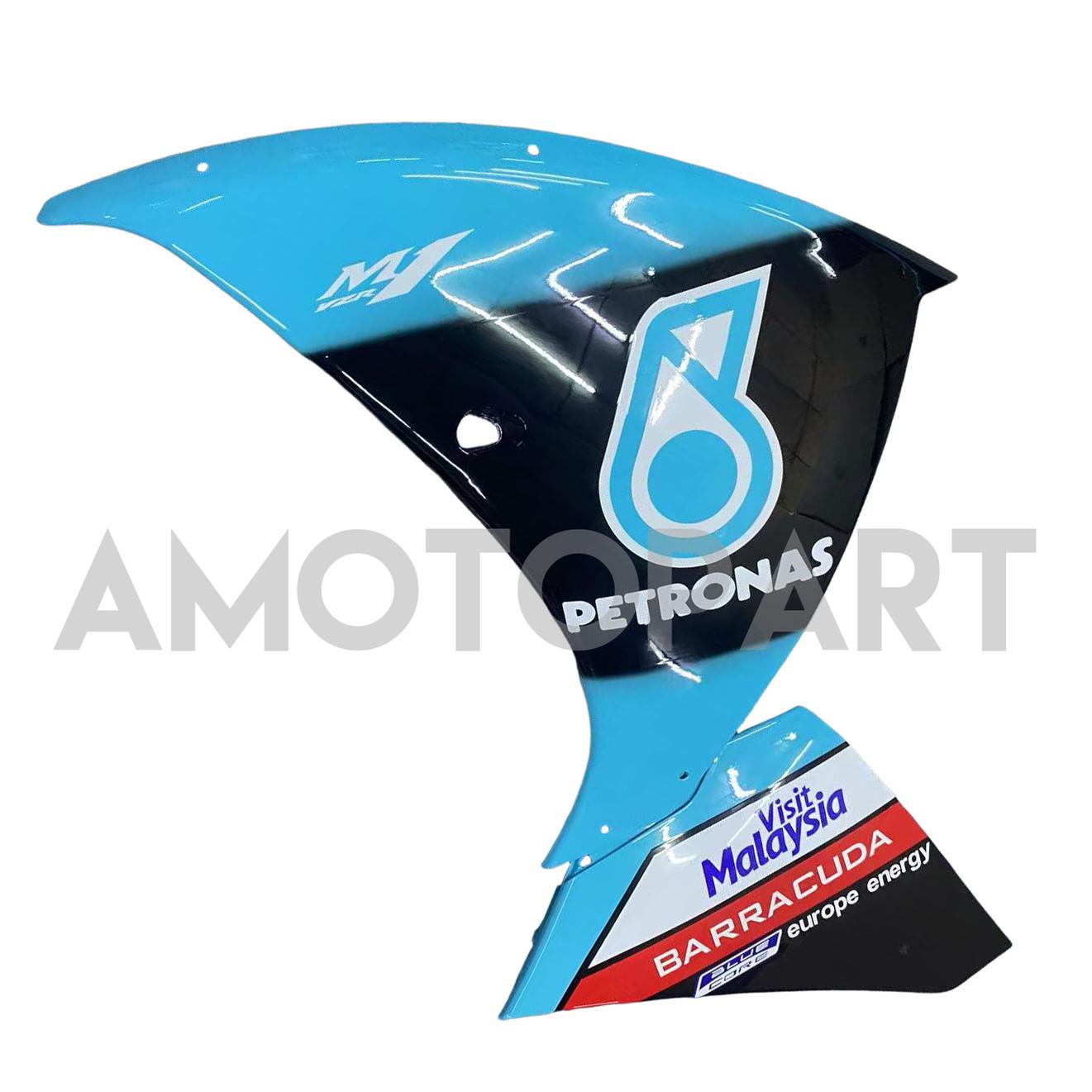 Amotopart ヤマハ YZF 1000 R1 2009-2011 ペトロナス ブルー フェアリングキット
