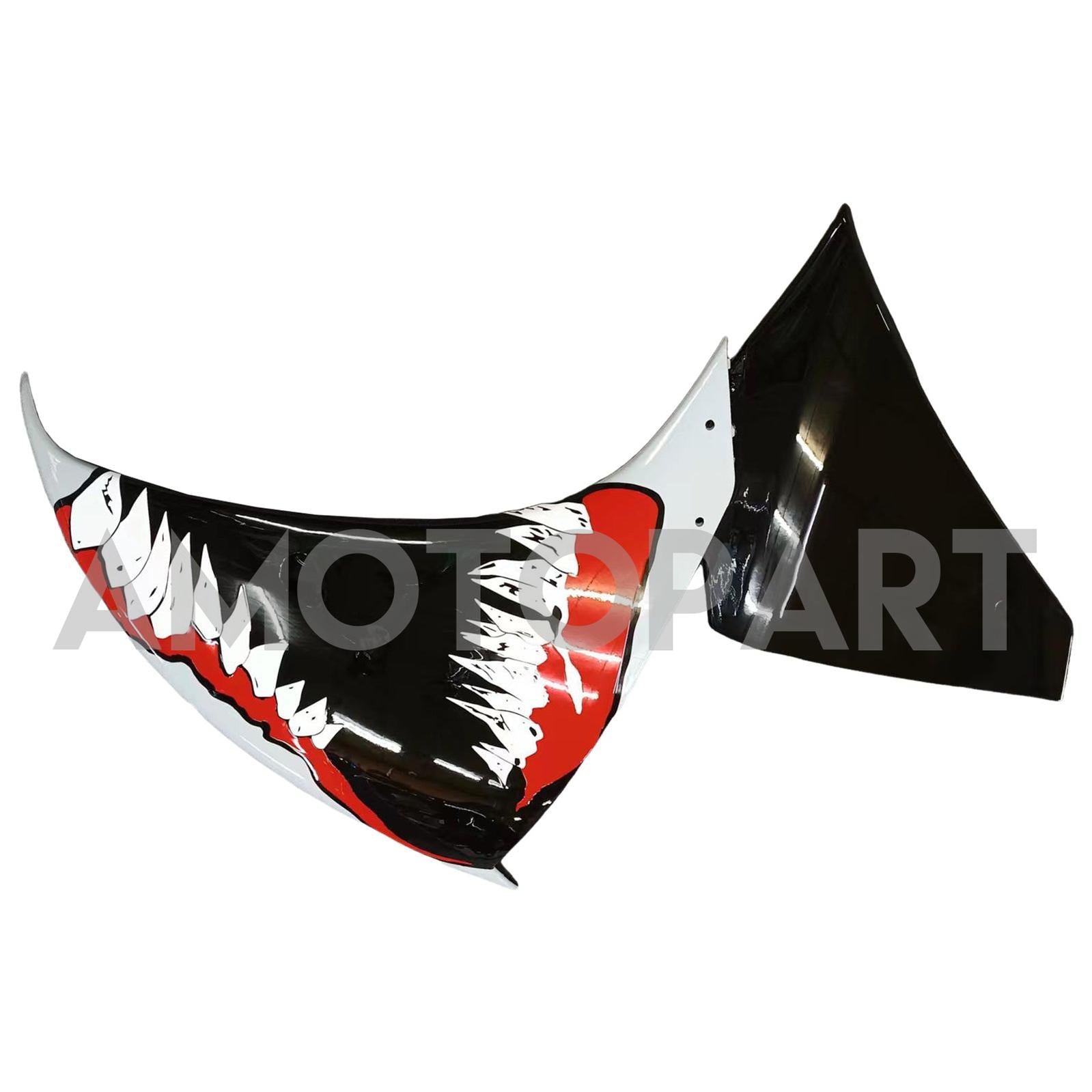 Amotopart Yamaha YZF 1000 R1 2009-2011 Black&Grey Shark Fairing Kit