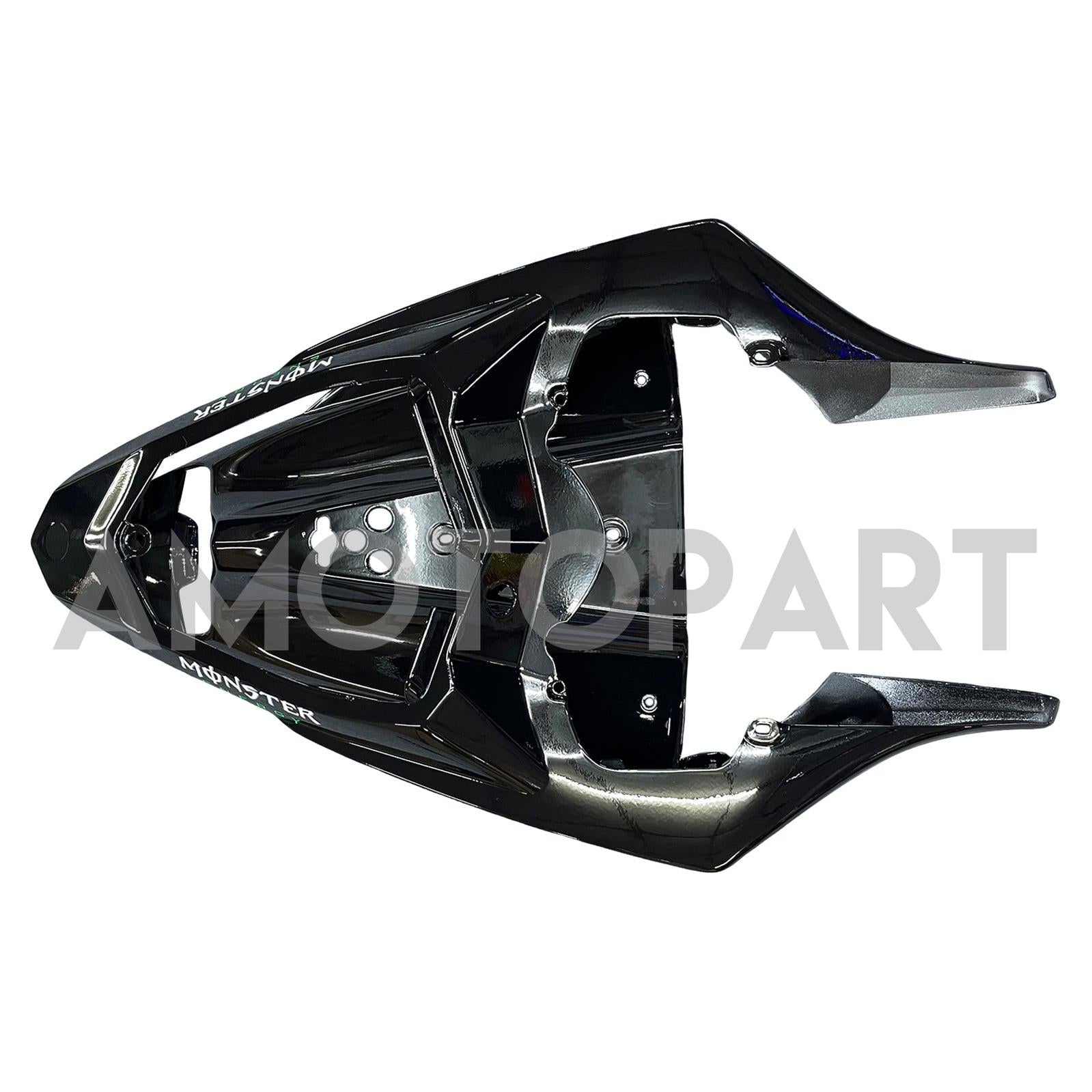 Amotopart 2009-2011 Yamaha YZF 1000 R1 Black&Blue with Monster Logo Fairing Kit