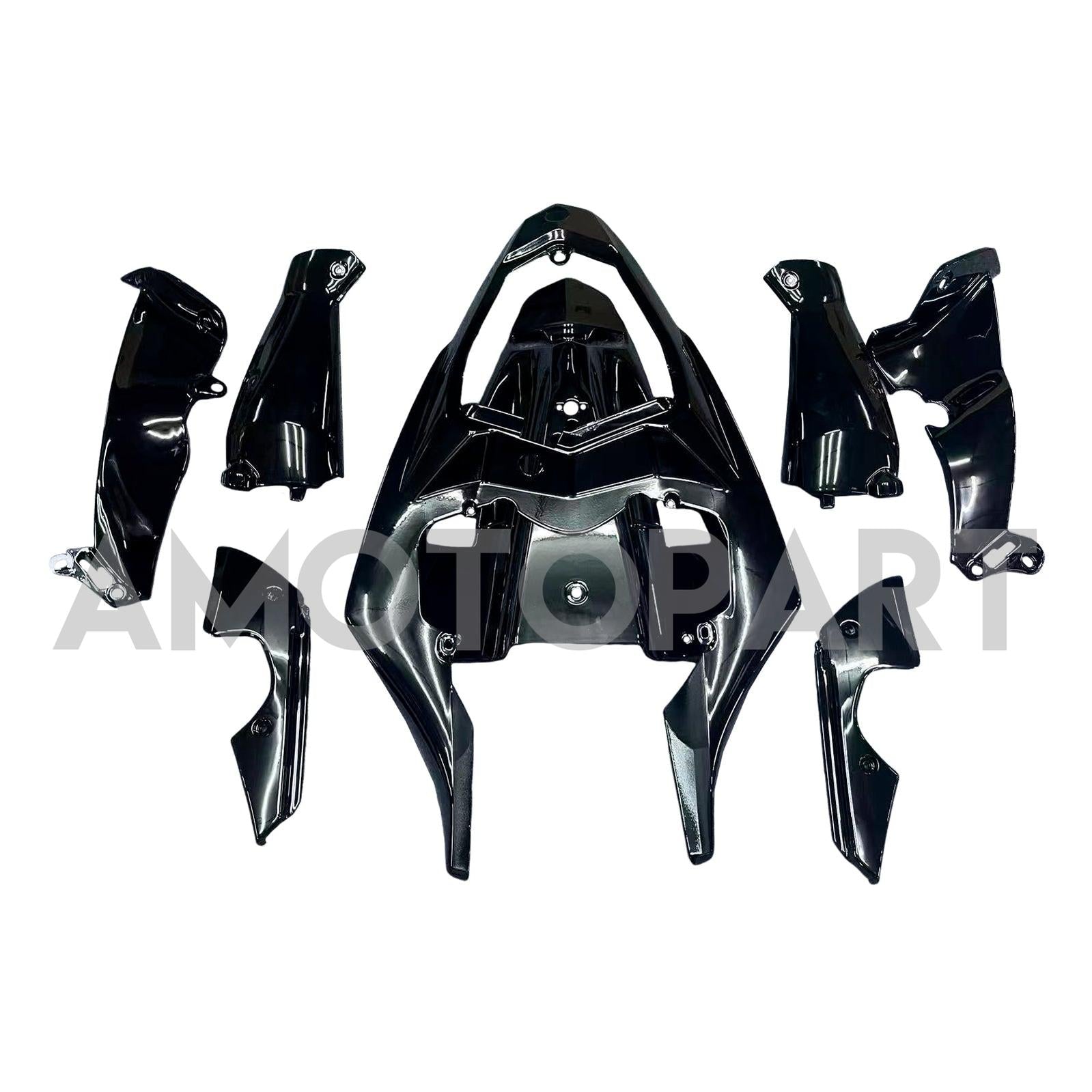 Amotopart 2009-2011 Yamaha YZF 1000 R1 Nomal Black Fairing Kit