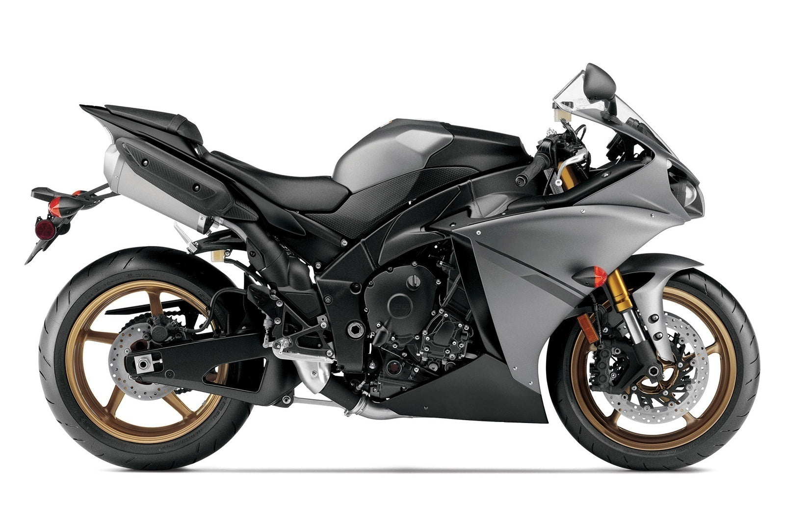Amotopart 2012-2014 Yamaha YZF 1000 R1 Gray Fairing Kit