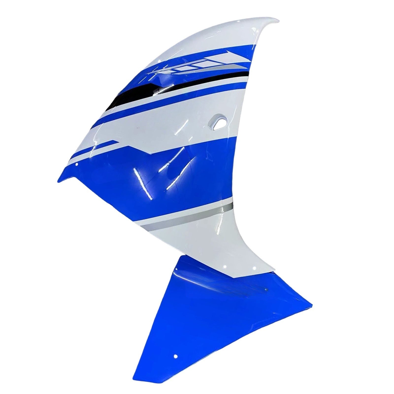 Amotopart 2012-2014 Yamaha R1 Fairing Blue&White Style4 Kit