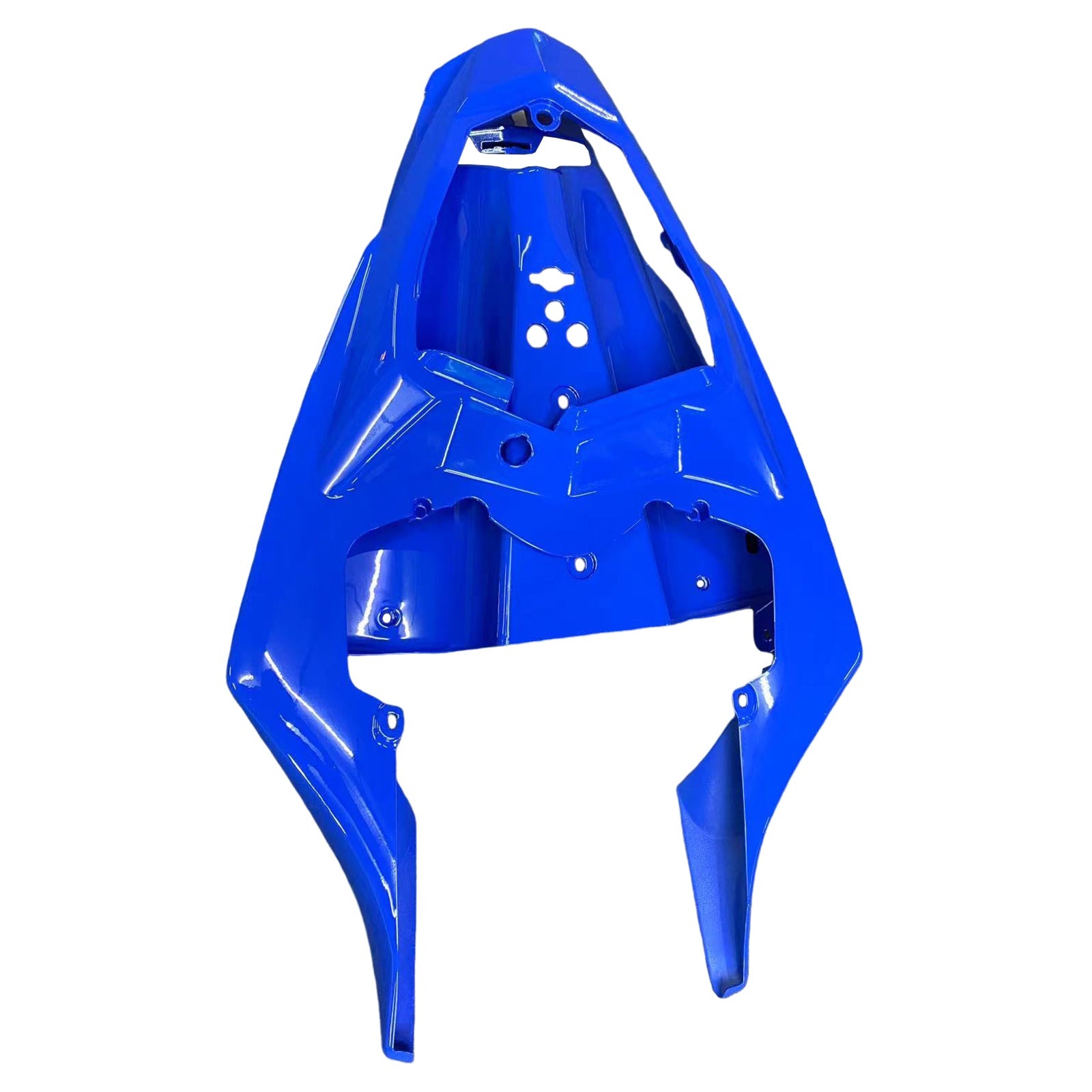 Amotopart 2012-2014 Yamaha R1 Fairing Blue&White Style4 Kit