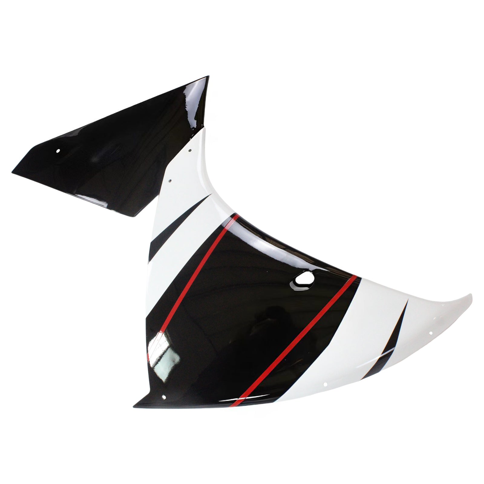 Amotopart Yamaha 2012-2014 YZF 1000 R1 Black White Fairing Kit