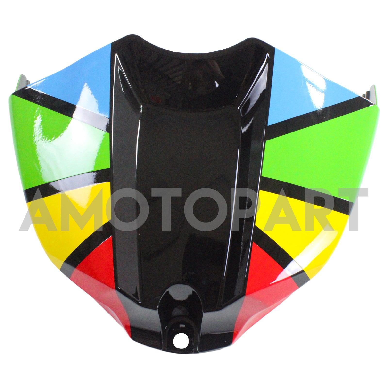 Amotopart Yamaha 2012-2014 YZF 1000 R1 Rainbow Black Fairing Kit