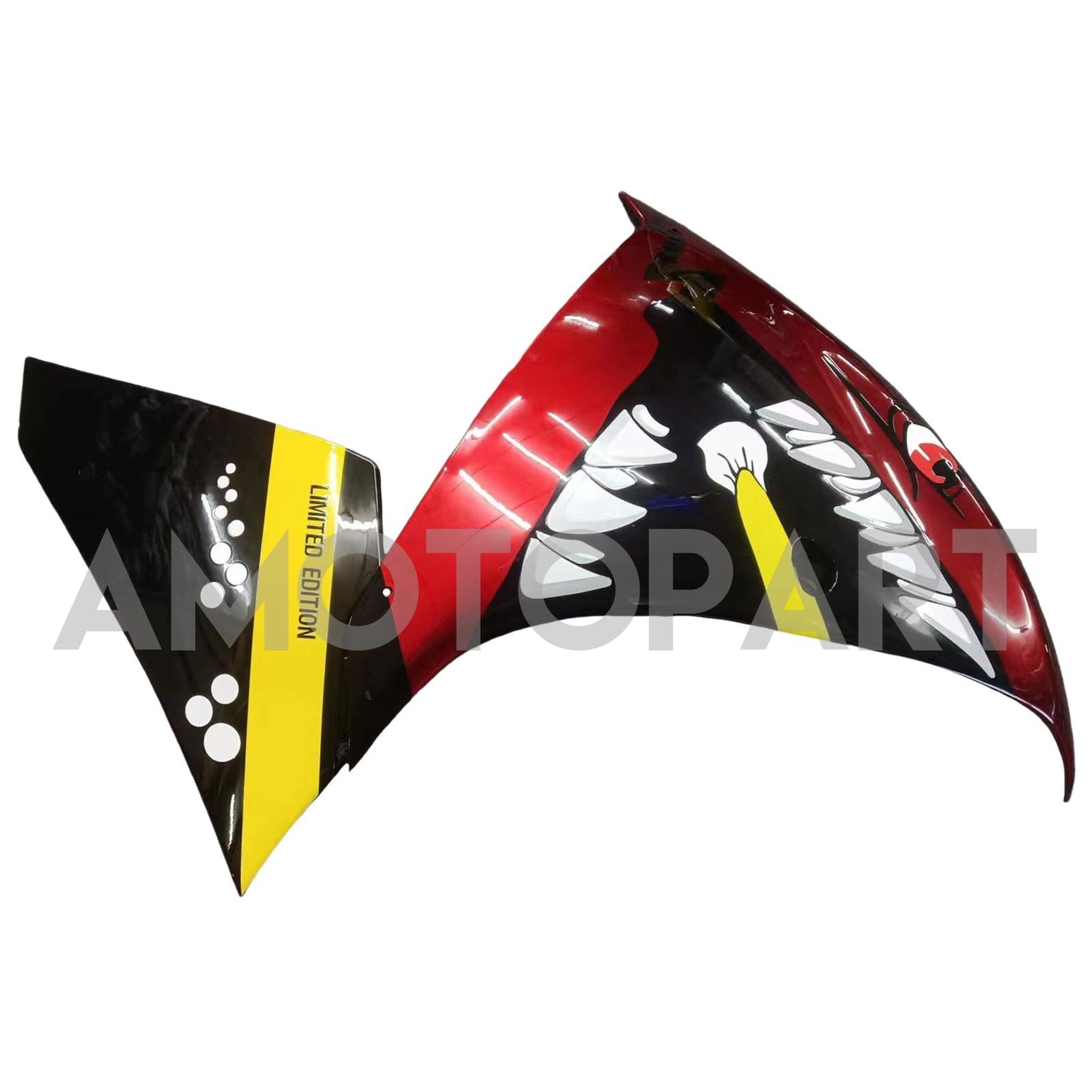 Amotopart Yamaha 2012-2014 YZF 1000 R1 Red Yellow Fairing Kit