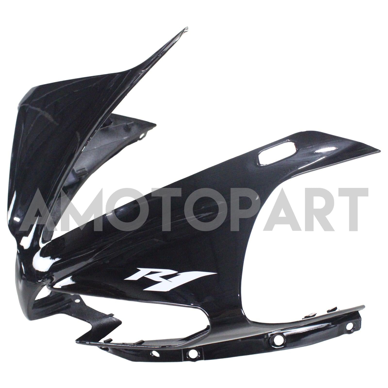 Amotopart Yamaha 2012-2014 YZF 1000 R1 Kit de carenado negro