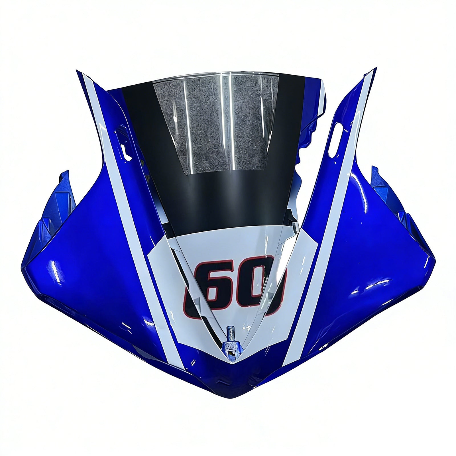 Amotopart Yamaha 2012-2014 YZF 1000 R1 Black Blue Fairing Kit