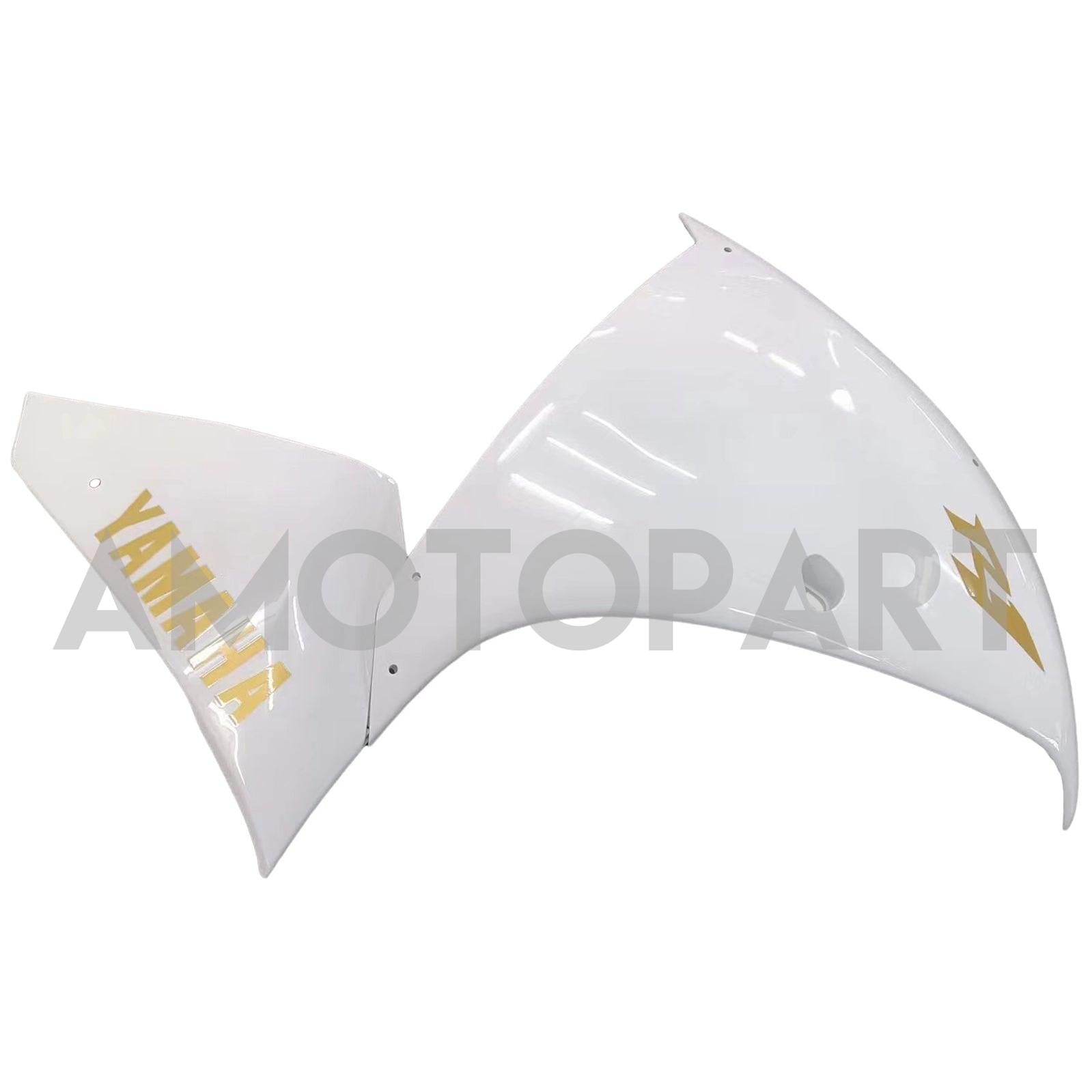 Amotopart Yamaha 2012-2014 YZF 1000 R1 White Fairing Kit