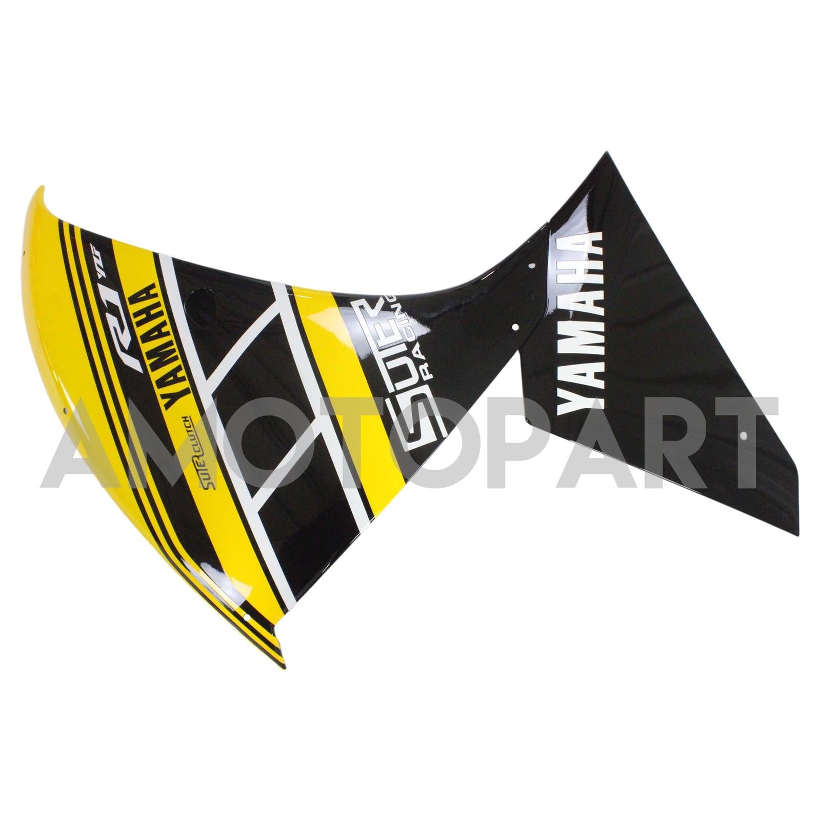 Amotopart Yamaha 2012-2014 YZF 1000 R1 Yellow Black Fairing Kit