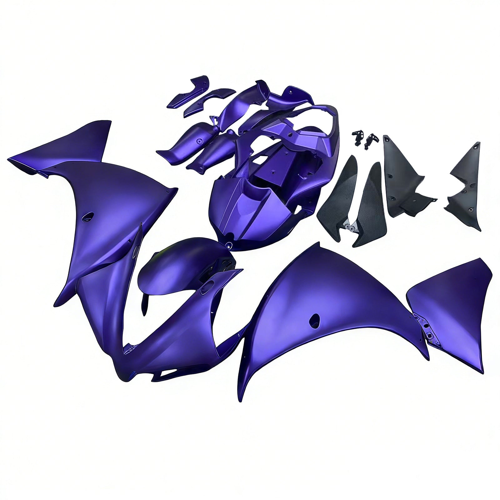 Amotopart Yamaha YZF 1000 R1 2012-2014 Matte Purple Fairing Kit