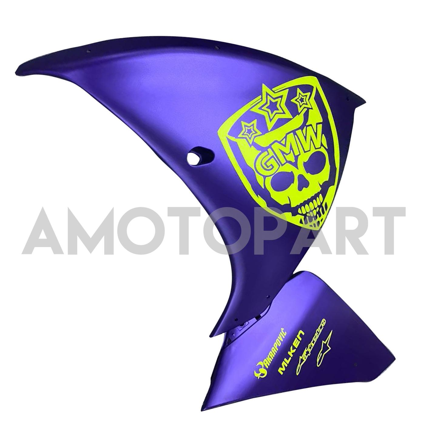 Amotopart Yamaha YZF 1000 R1 2012-2014 Matt Purple Fairing Kit