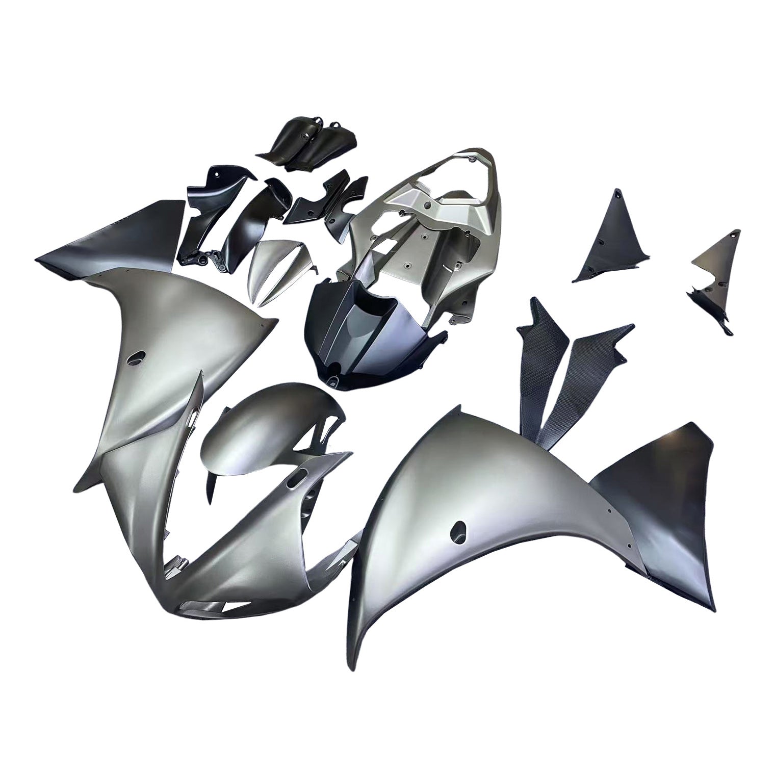 Amotopart ヤマハ YZF 1000 R1 2012-2014 マットグレー フェアリングキット
