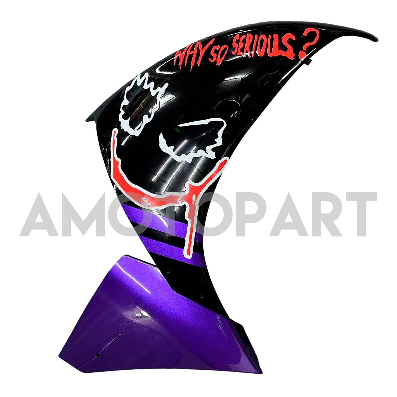 Amotopart 2012-2014 Yamaha YZF 1000 R1 Black Blue Purple Fairing Kit