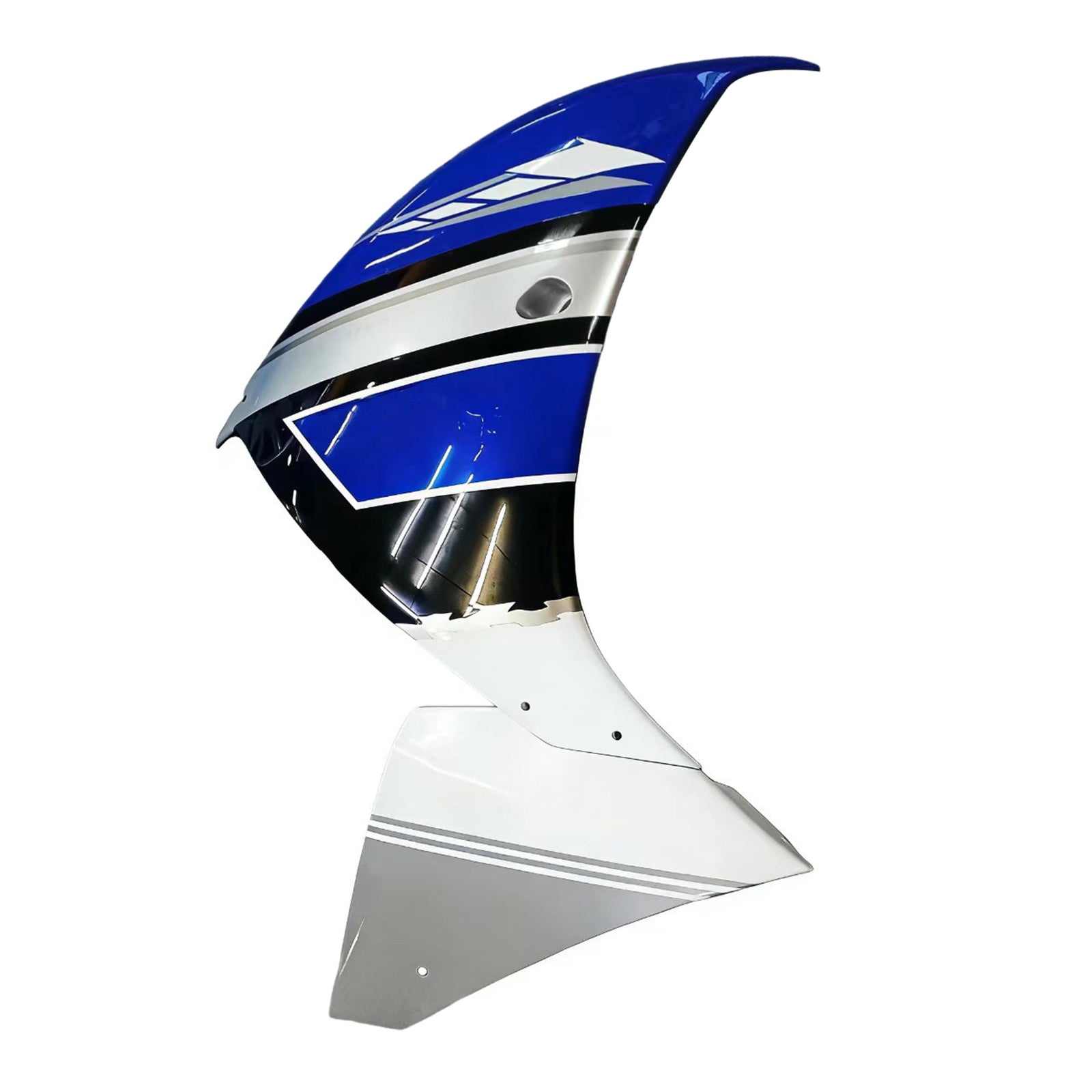 Amotopart 2012-2014 Yamaha YZF 1000 R1 Blue Black White Fairing Kit